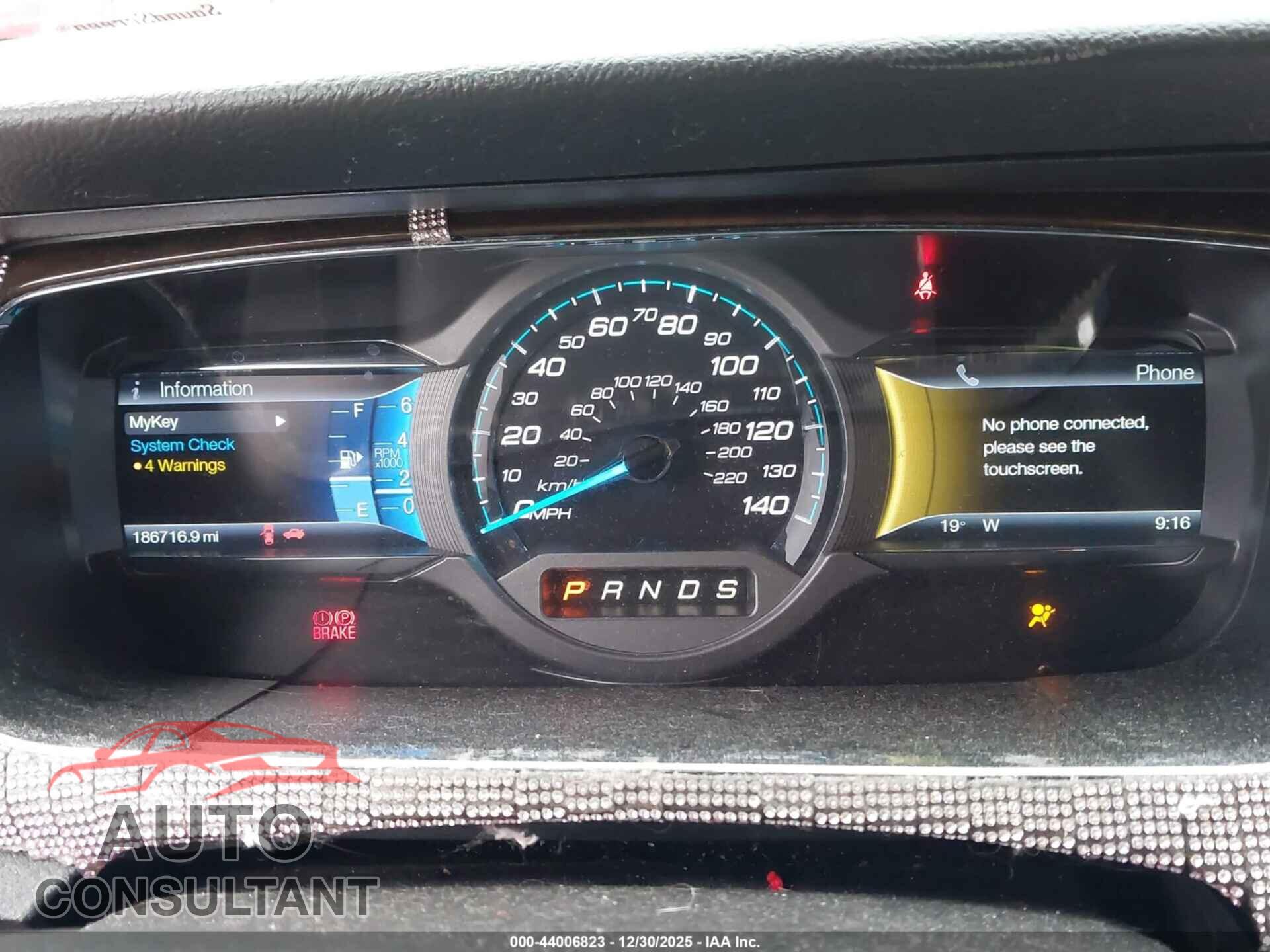 FORD TAURUS 2013 - 1FAHP2F83DG216595