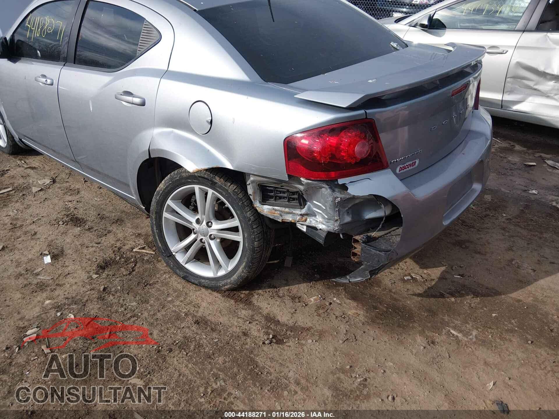 DODGE AVENGER 2013 - 1C3CDZCB3DN552561
