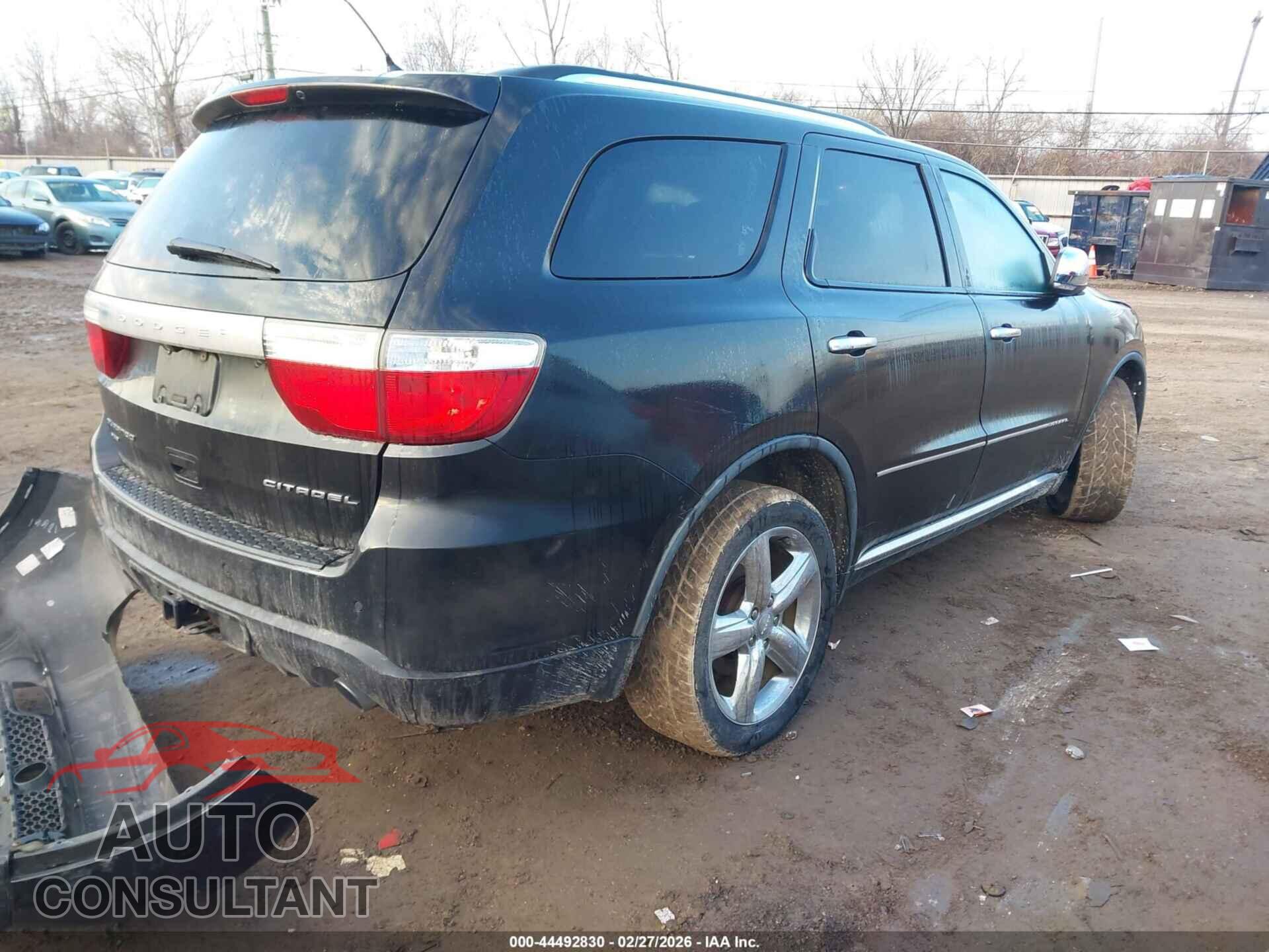 DODGE DURANGO 2011 - 1D4SE5GT1BC595369