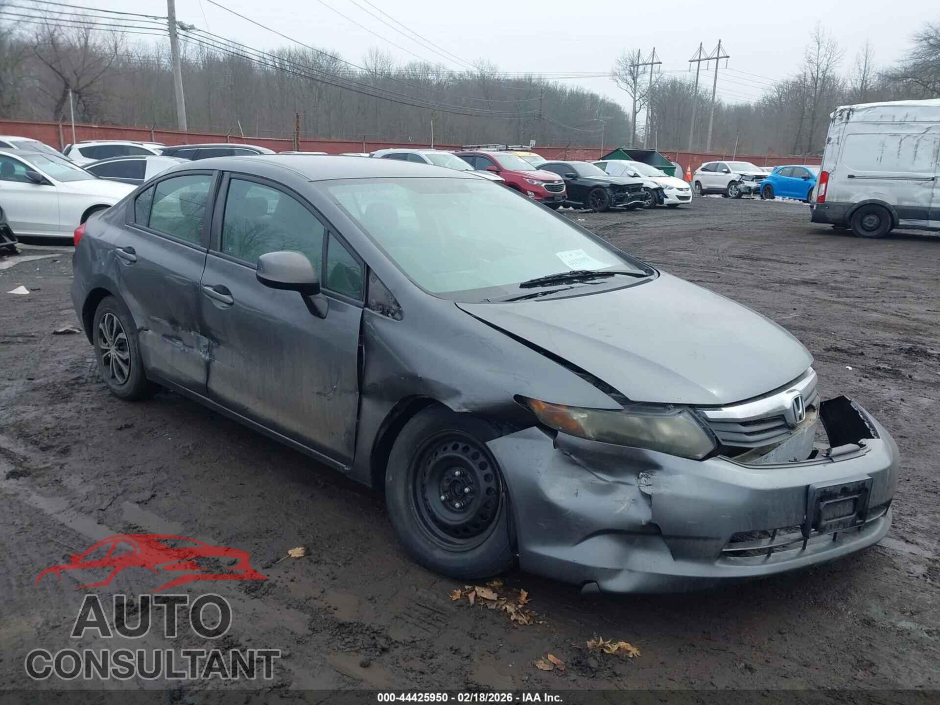 HONDA CIVIC 2012 - 2HGFB2F51CH306581
