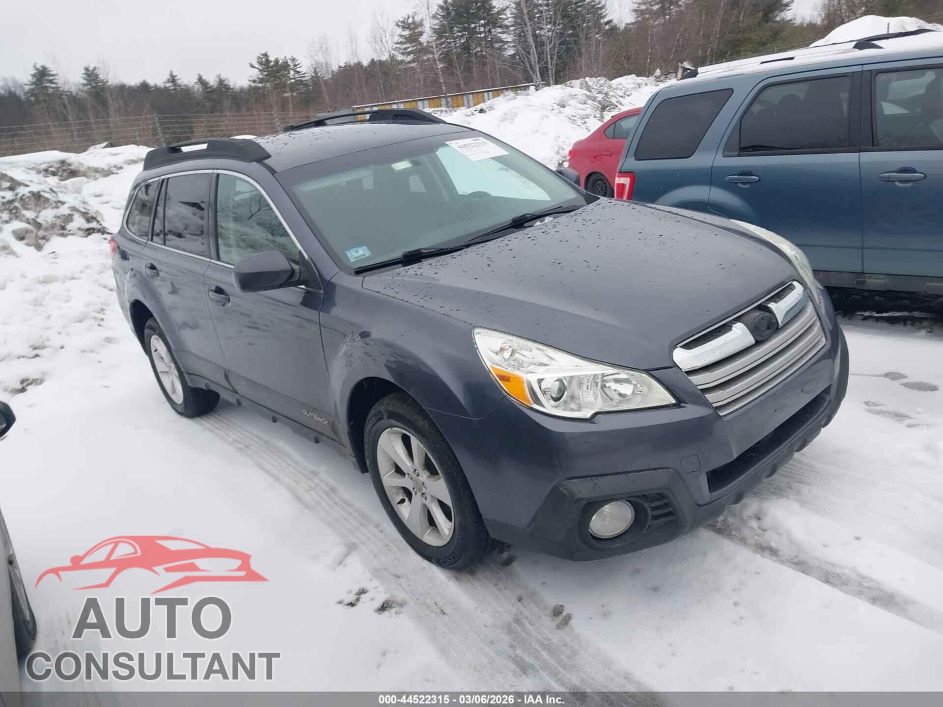 SUBARU OUTBACK 2014 - 4S4BRBCC4E3221294