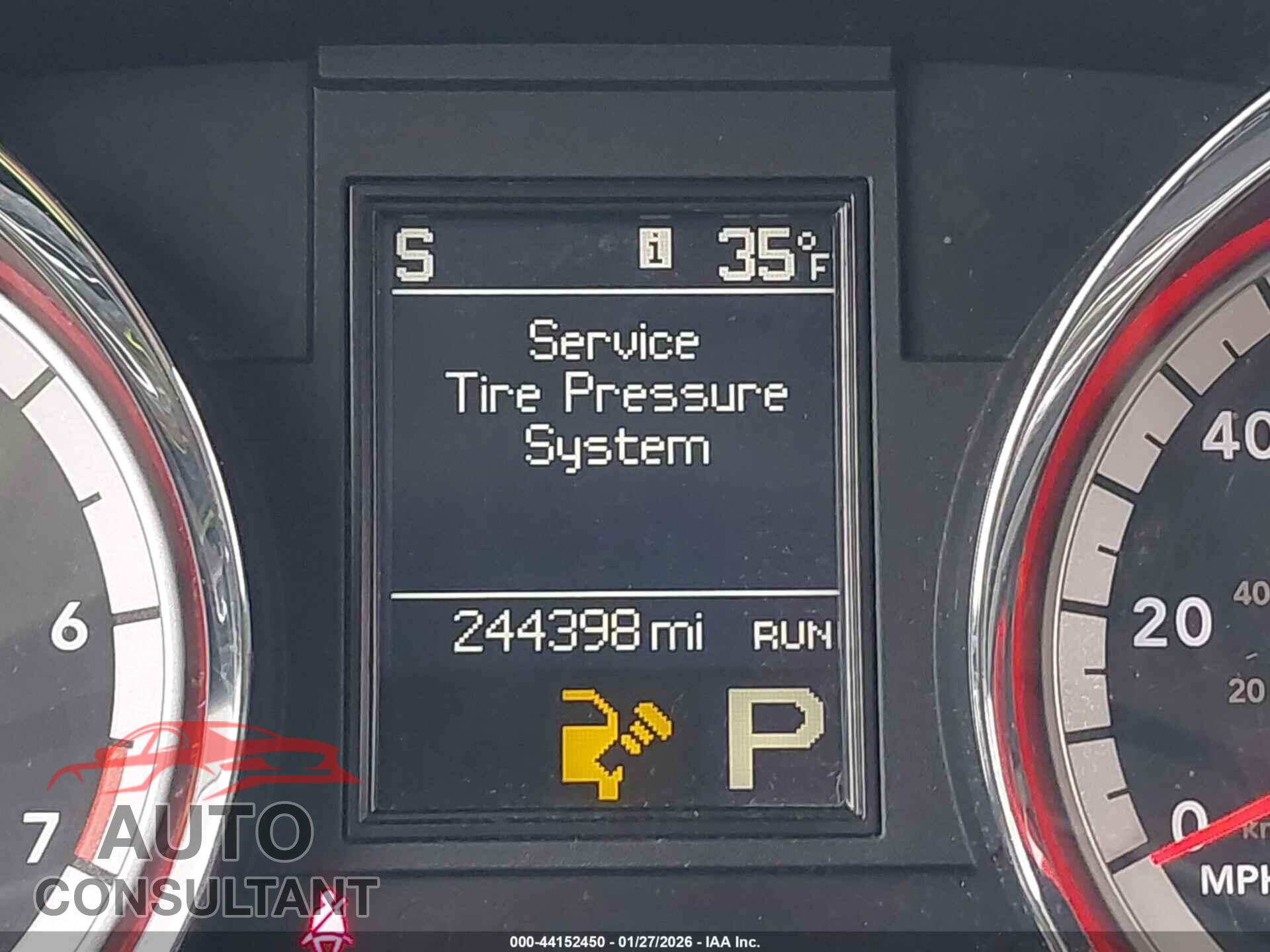 DODGE DURANGO 2012 - 1C4RDHDG4CC163111