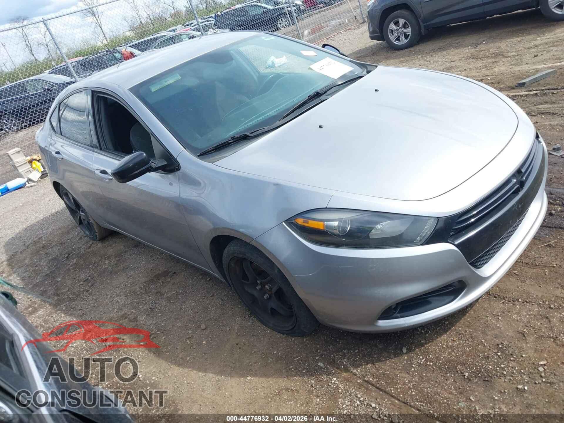 DODGE DART 2015 - 1C3CDFBB0FD433732