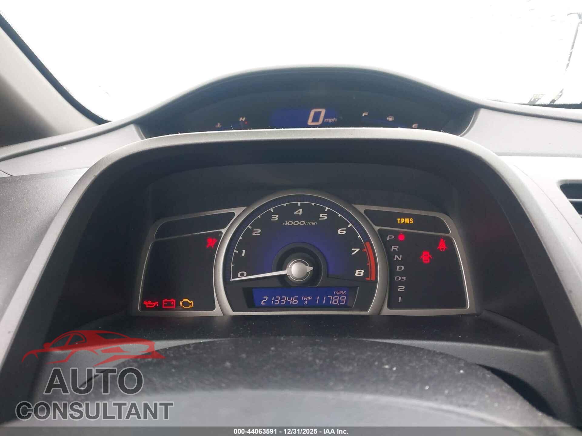 HONDA CIVIC 2010 - 19XFA1F8XAE024843