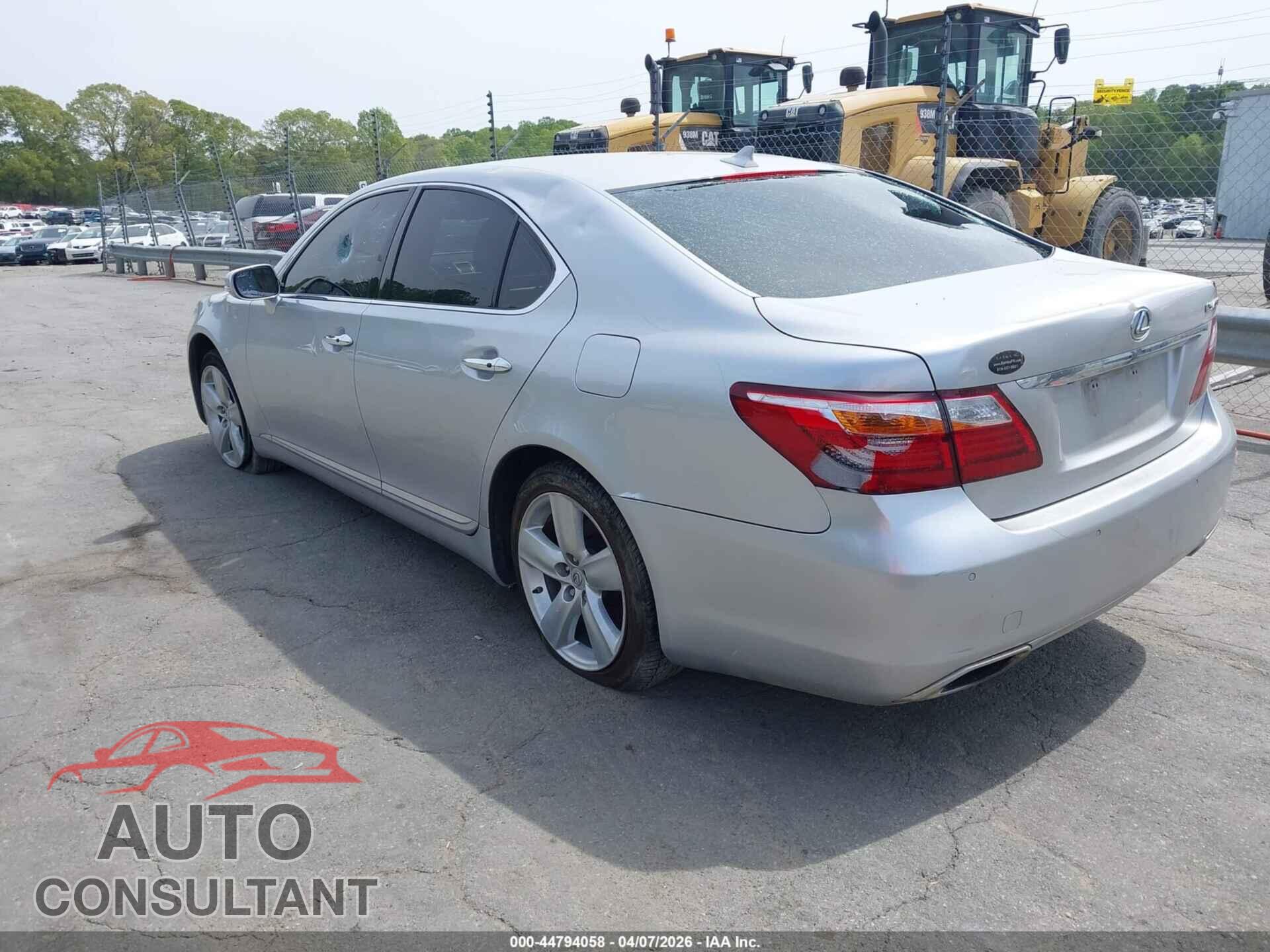 LEXUS LS 460 2012 - JTHBL5EF2C5111939