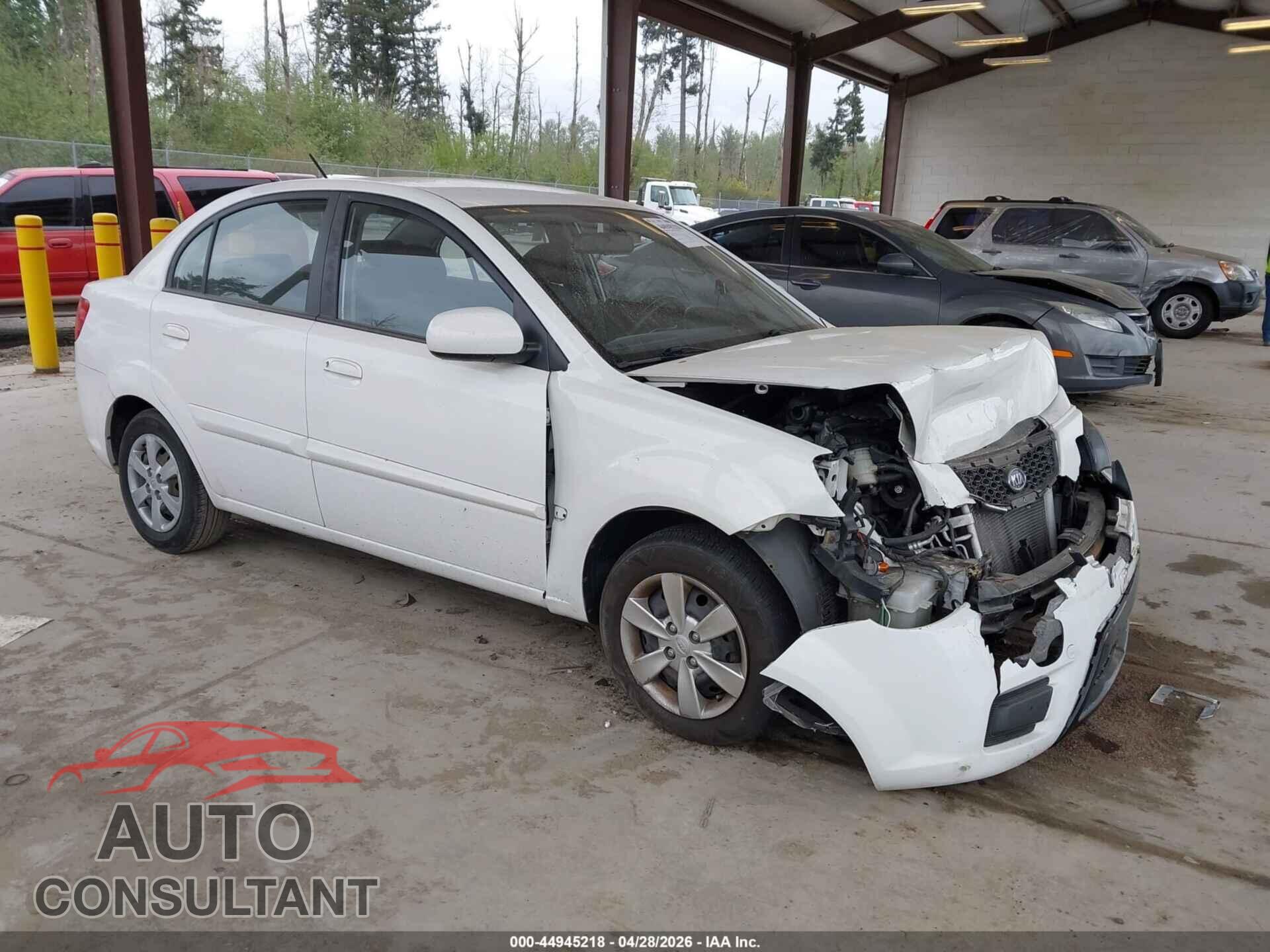 KIA RIO 2011 - KNADH4A32B6730273