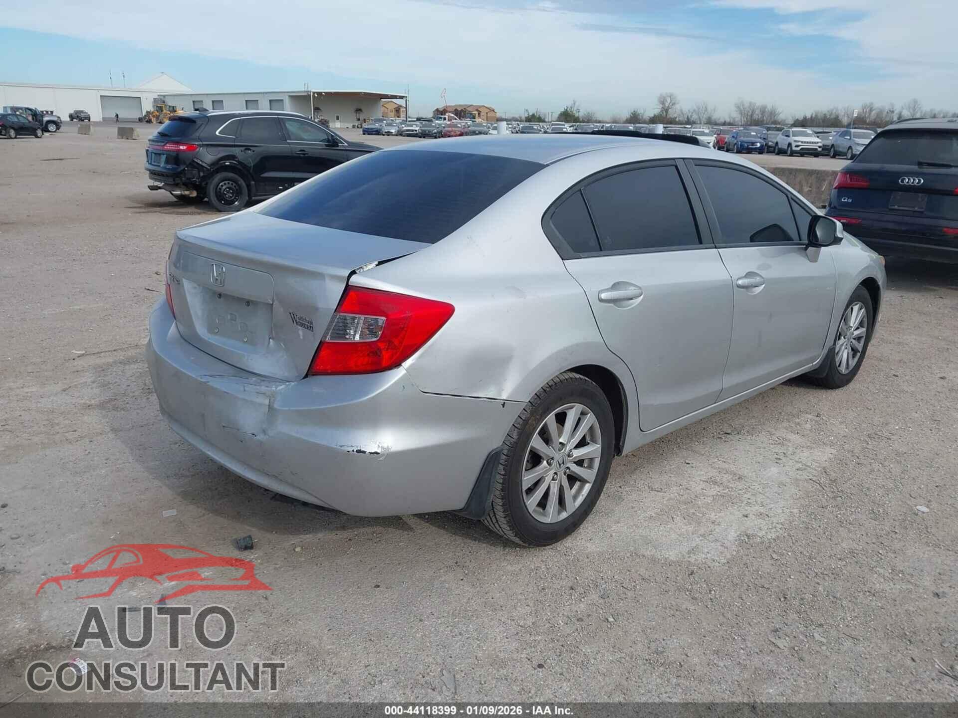 HONDA CIVIC 2012 - 19XFB2F92CE036175
