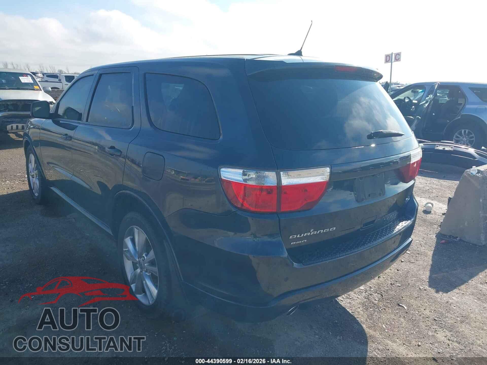 DODGE DURANGO 2012 - 1C4SDJCT5CC252239