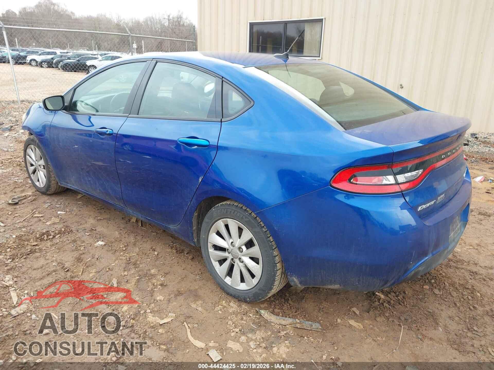 DODGE DART 2014 - 1C3CDFDH2ED851631