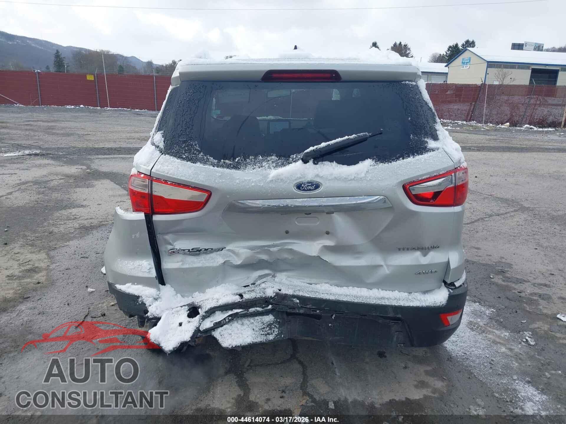FORD ECOSPORT 2020 - MAJ6S3KL5LC346096