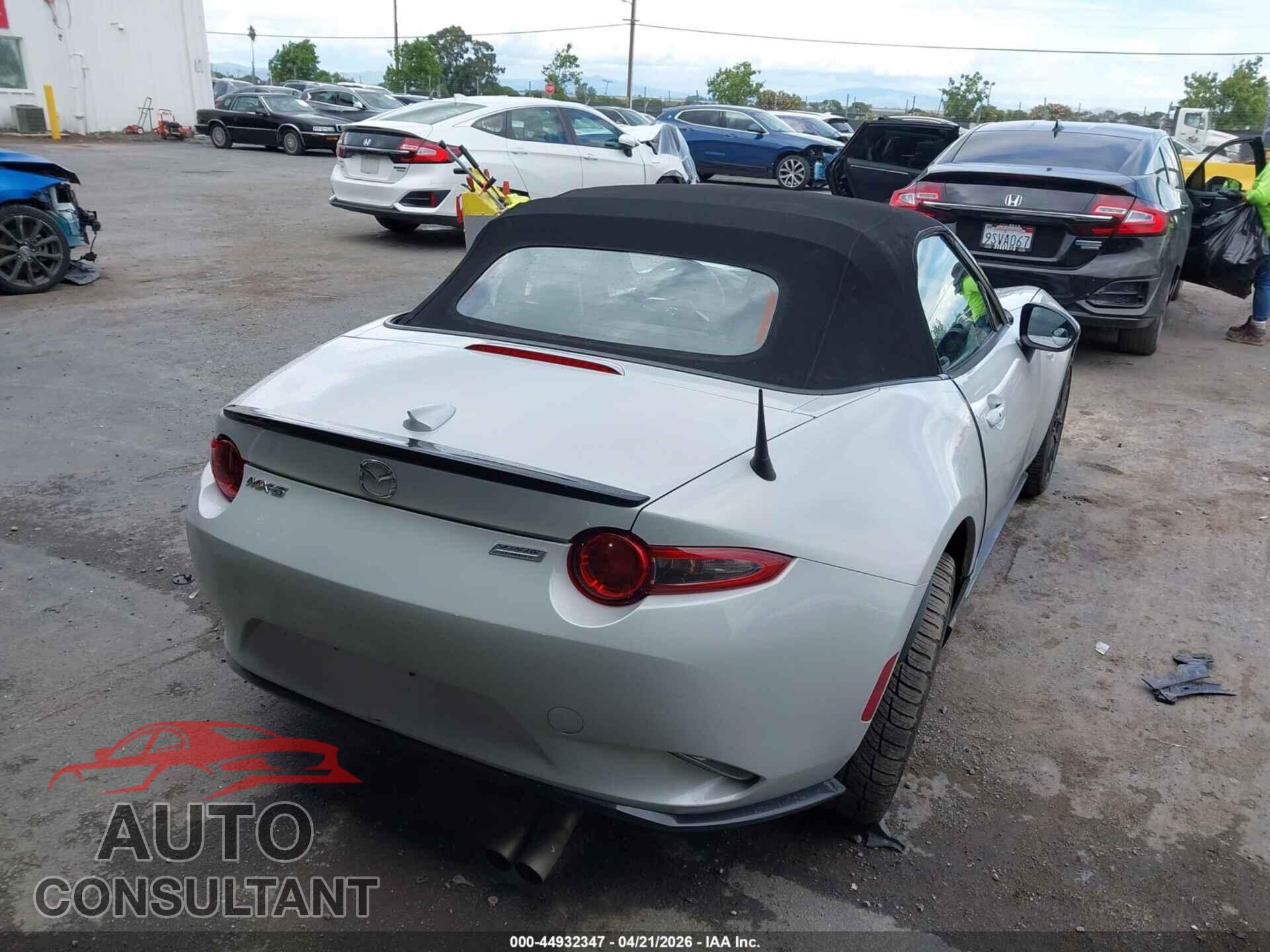 MAZDA MX-5 MIATA 2016 - JM1NDAC70G0103082