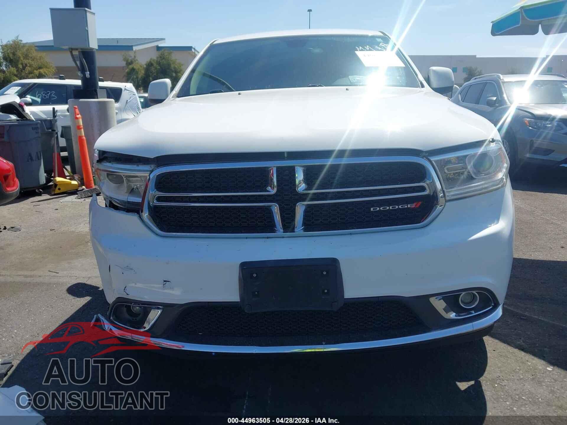 DODGE DURANGO 2017 - 1C4RDHAG5HC629320