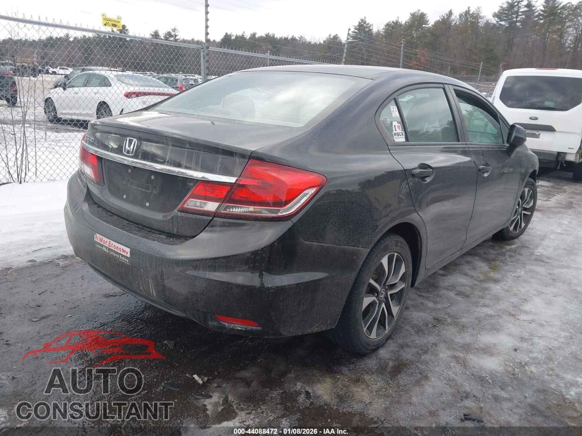 HONDA CIVIC 2013 - 19XFB2F86DE212959