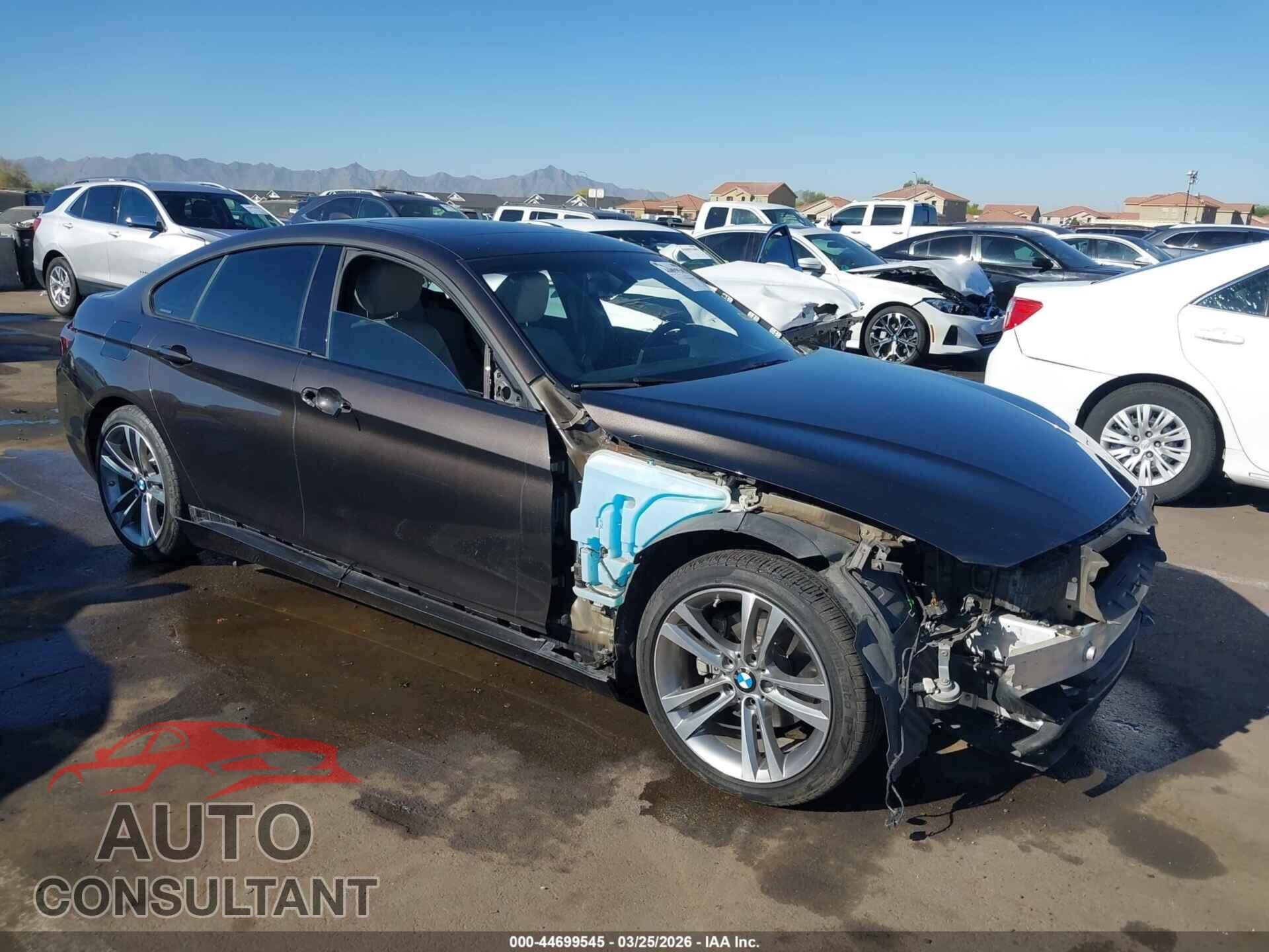 BMW 430I GRAN COUPE 2017 - WBA4F7C30HG788227