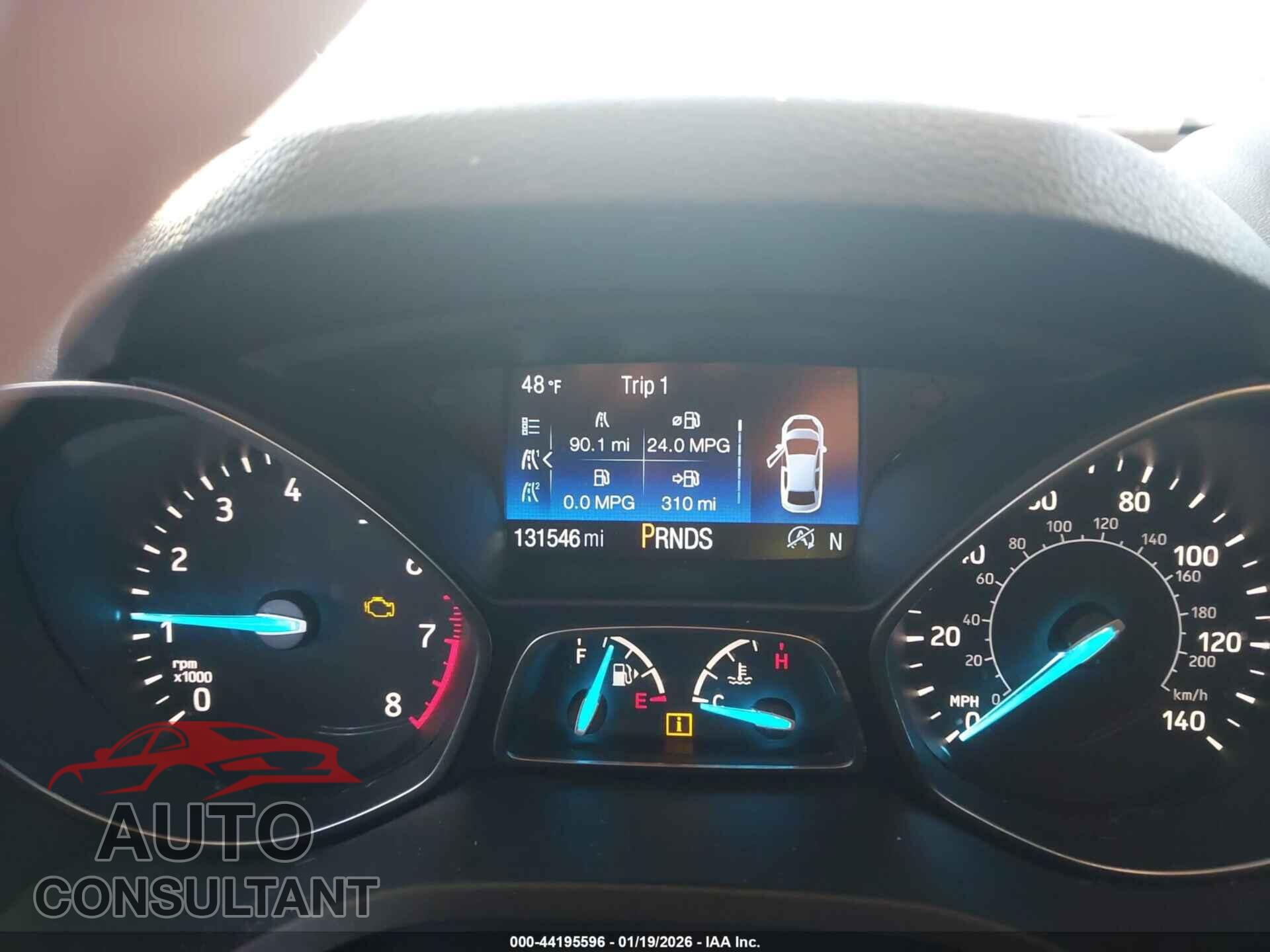FORD ESCAPE 2017 - 1FMCU9JD9HUC29042
