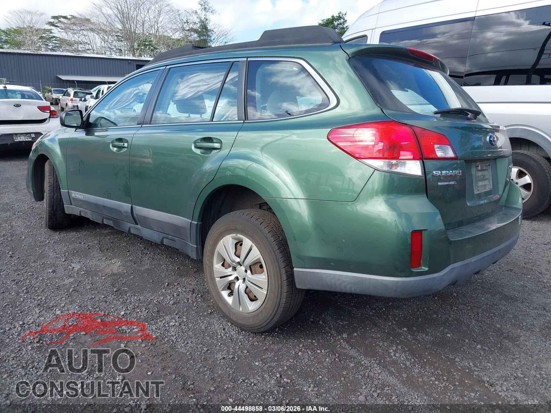 SUBARU OUTBACK 2013 - 4S4BRBAC3D3310663