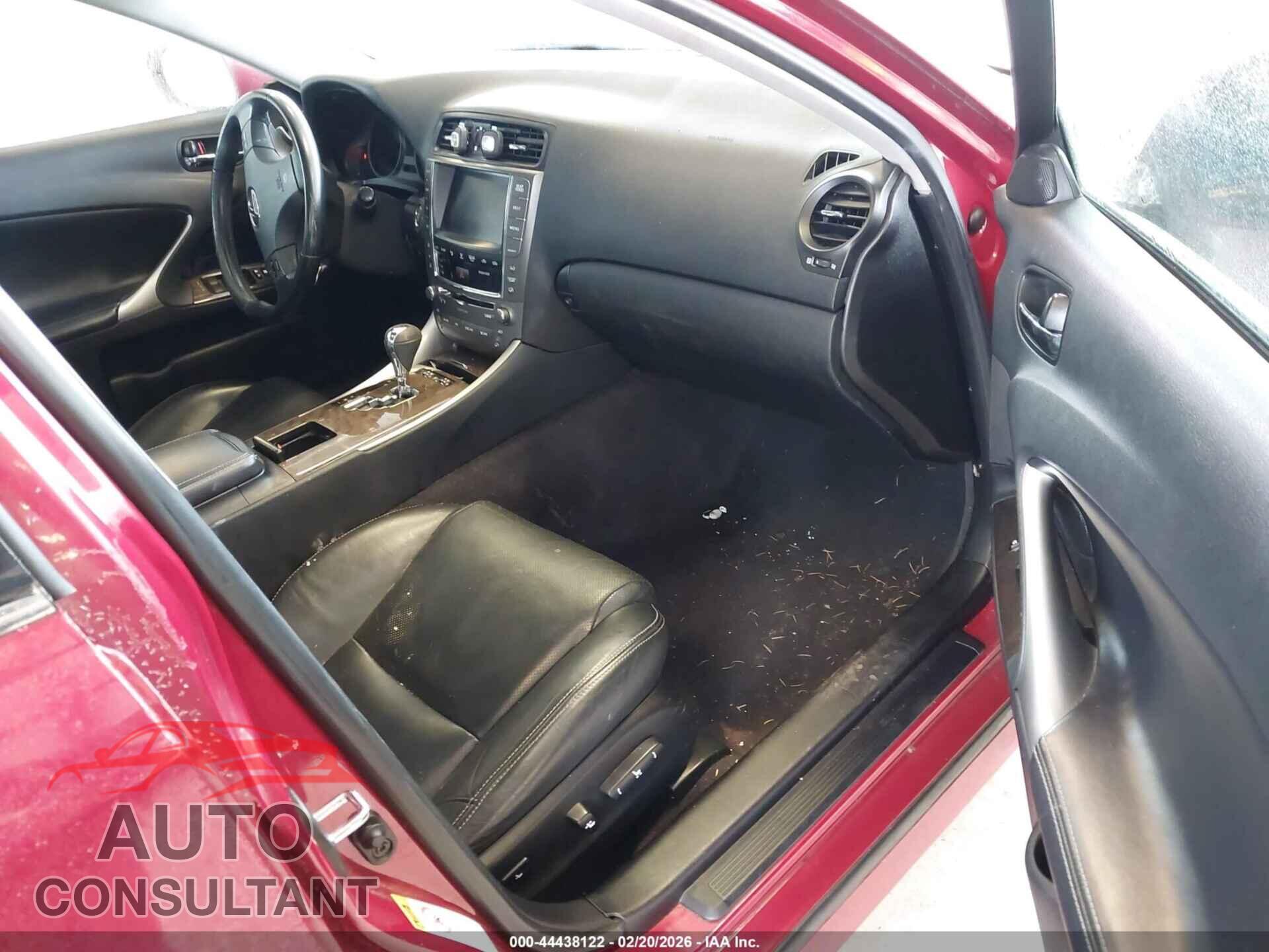 LEXUS IS 250 2009 - JTHBK262995106341