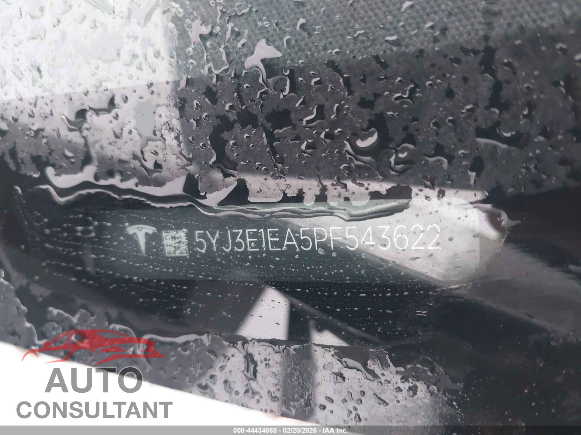 TESLA MODEL 3 2023 - 5YJ3E1EA5PF543622