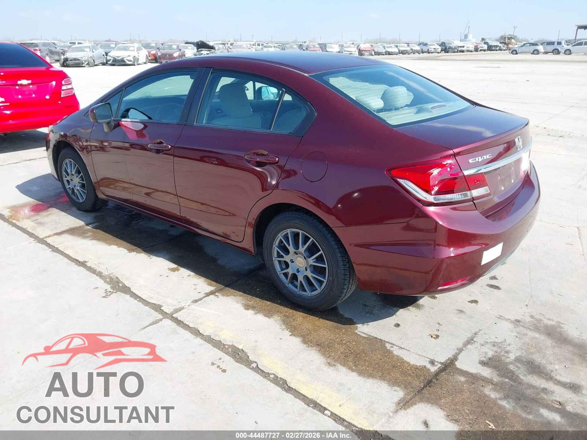 HONDA CIVIC 2014 - 2HGFB2F53EH546525