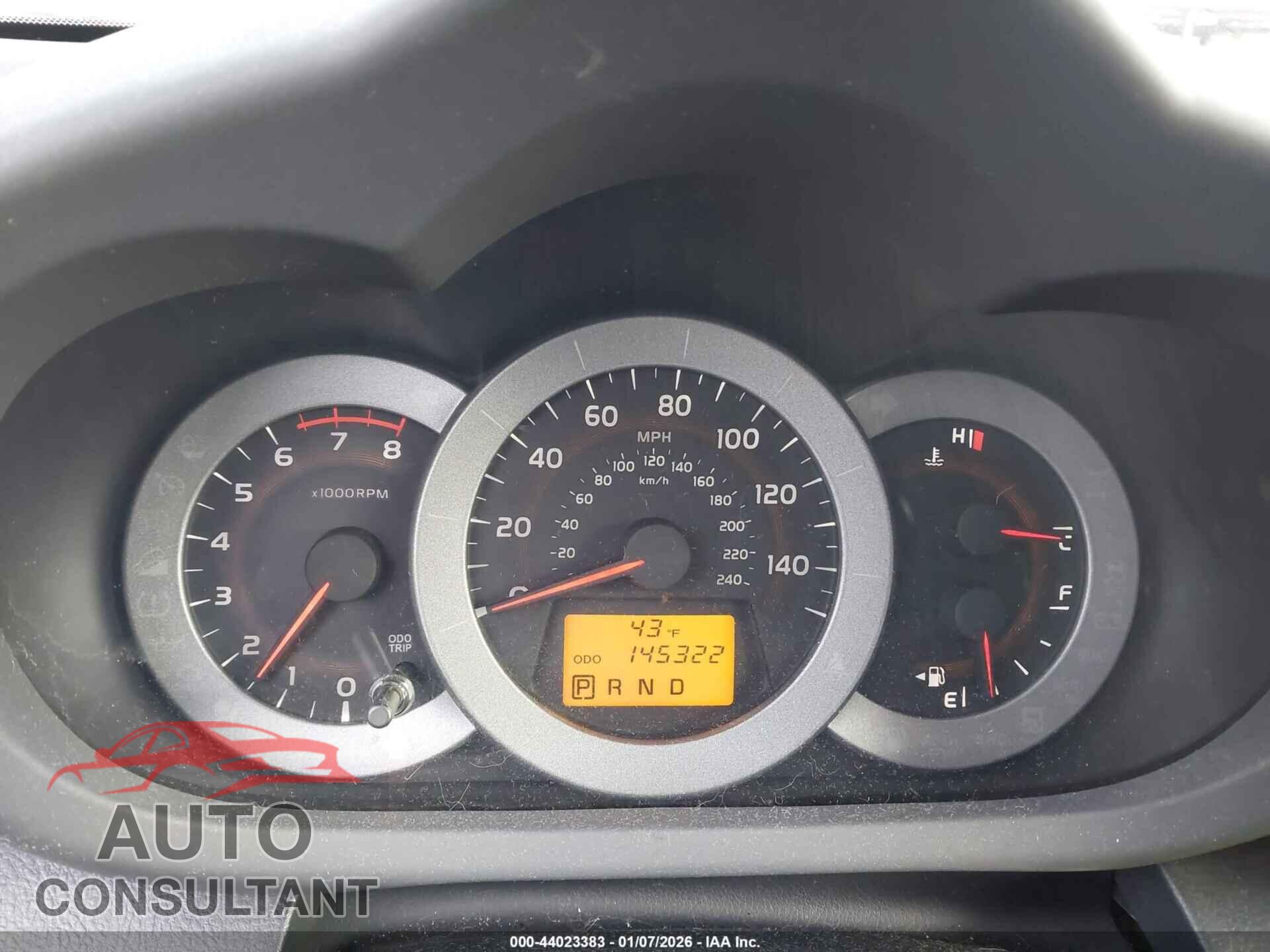 TOYOTA RAV4 2011 - 2T3WK4DV3BW010196