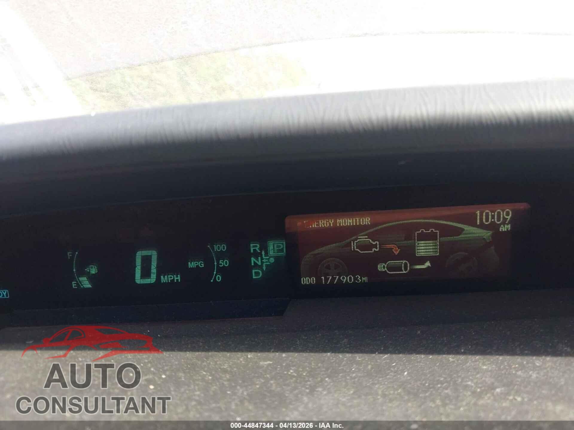 TOYOTA PRIUS 2012 - JTDKN3DU8C5477601