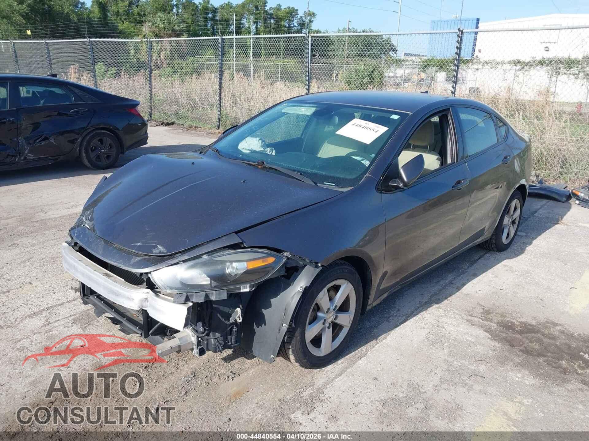 DODGE DART 2015 - 1C3CDFBB5FD193125