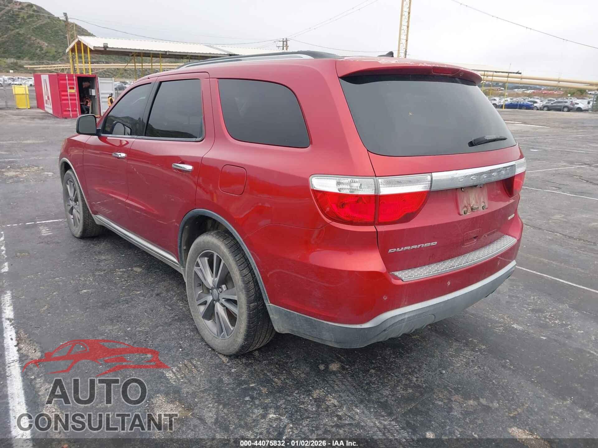 DODGE DURANGO 2011 - 1D4RD4GG3BC653318