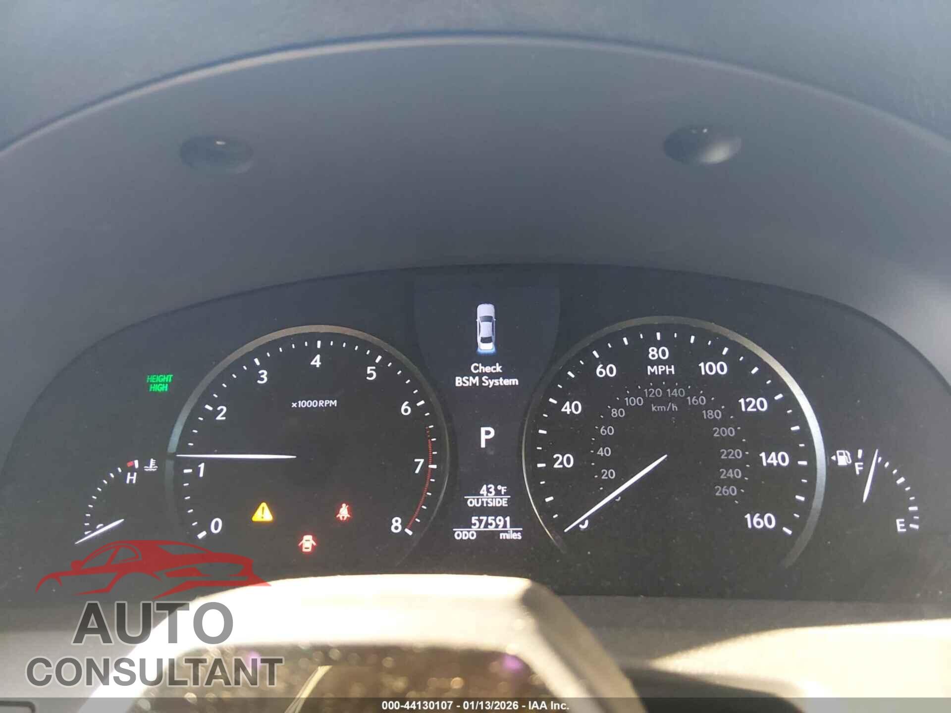 LEXUS LS 460 2017 - JTHGL1EF8H5057861