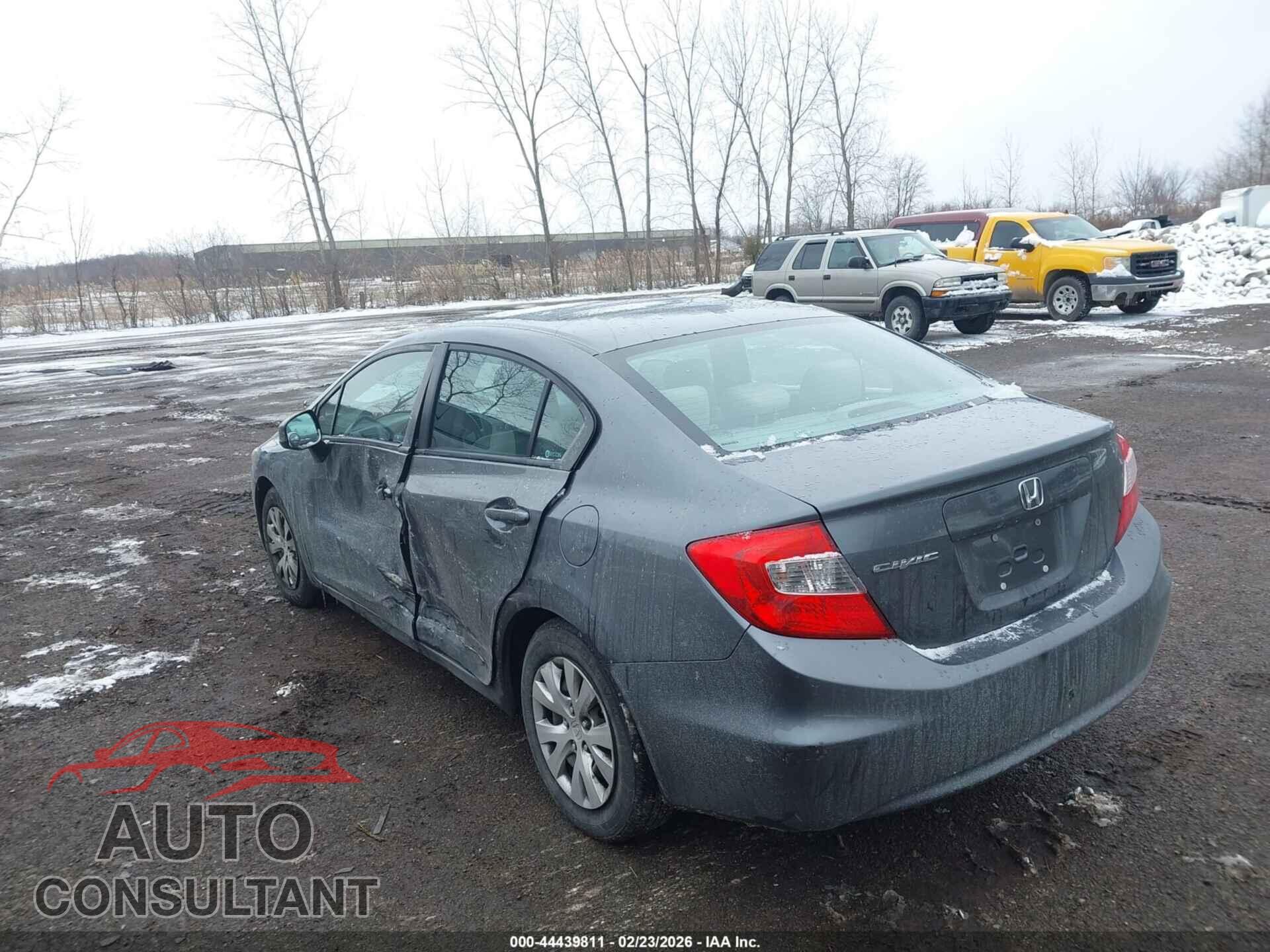 HONDA CIVIC 2012 - 19XFB2F51CE073716