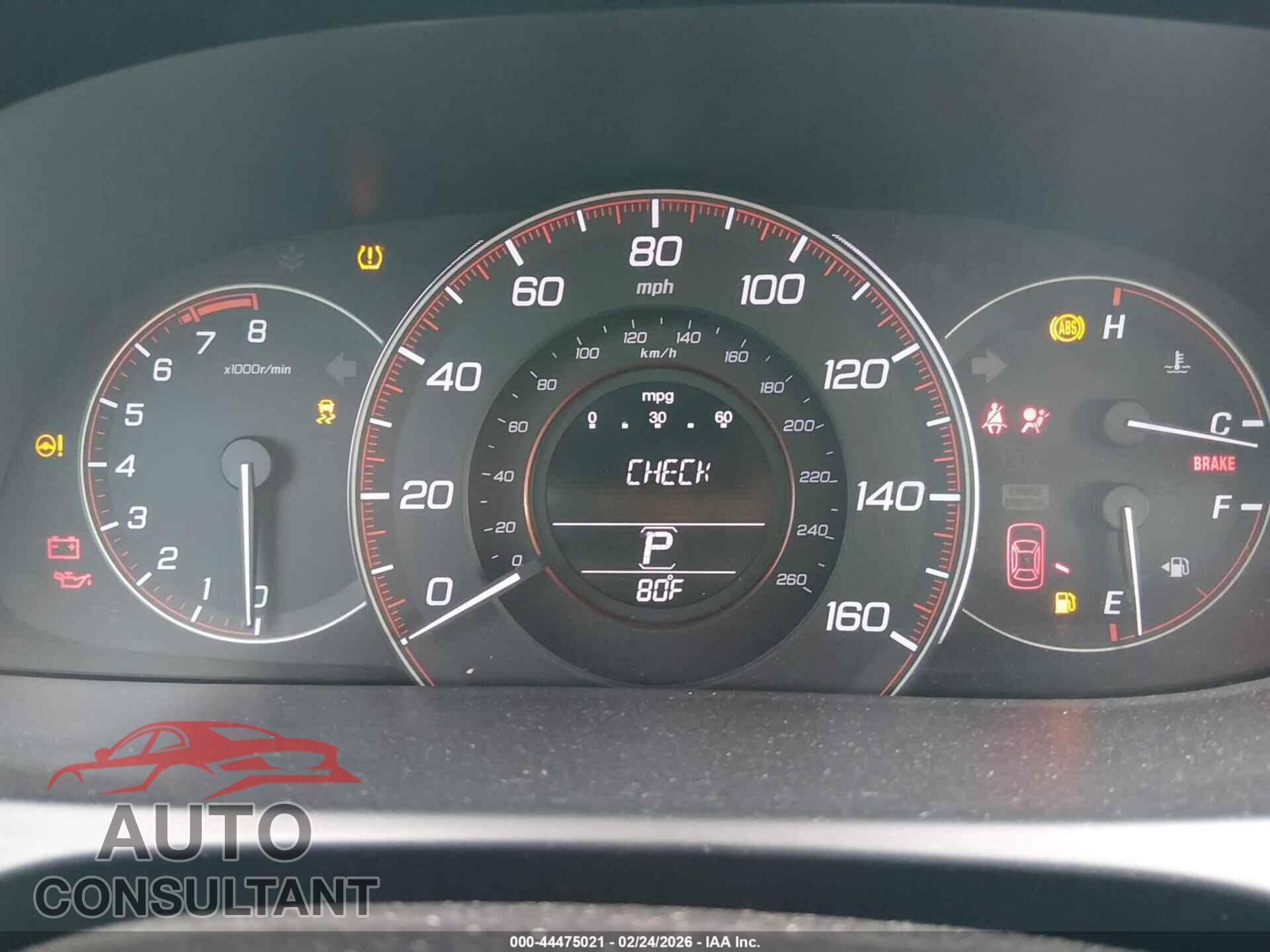 HONDA ACCORD 2014 - 1HGCR2F51EA045470