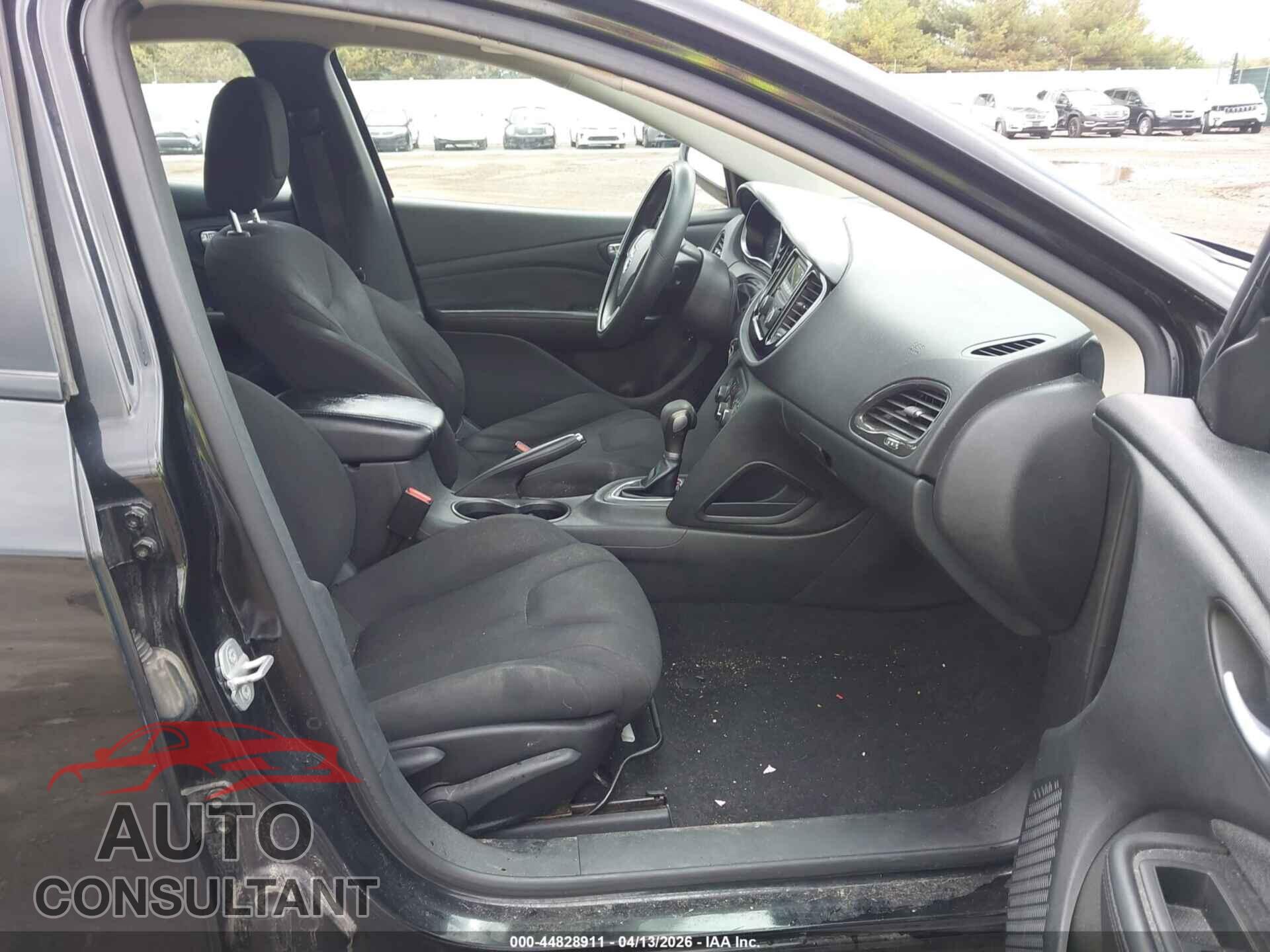 DODGE DART 2013 - 1C3CDFAA0DD287595
