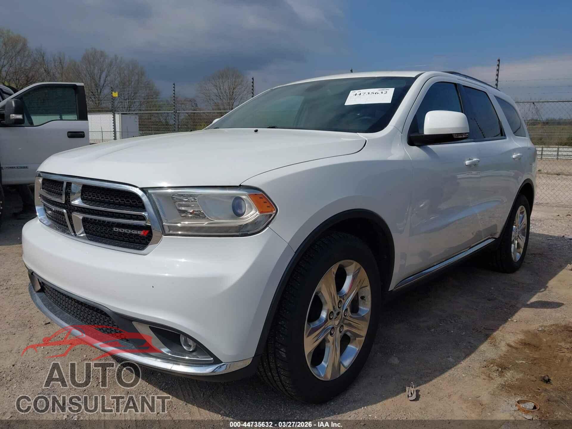 DODGE DURANGO 2014 - 1C4RDJDG0EC390967