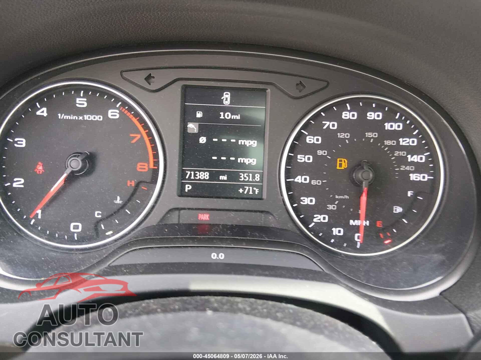 AUDI A3 2015 - WAUBFGFF0F1127617