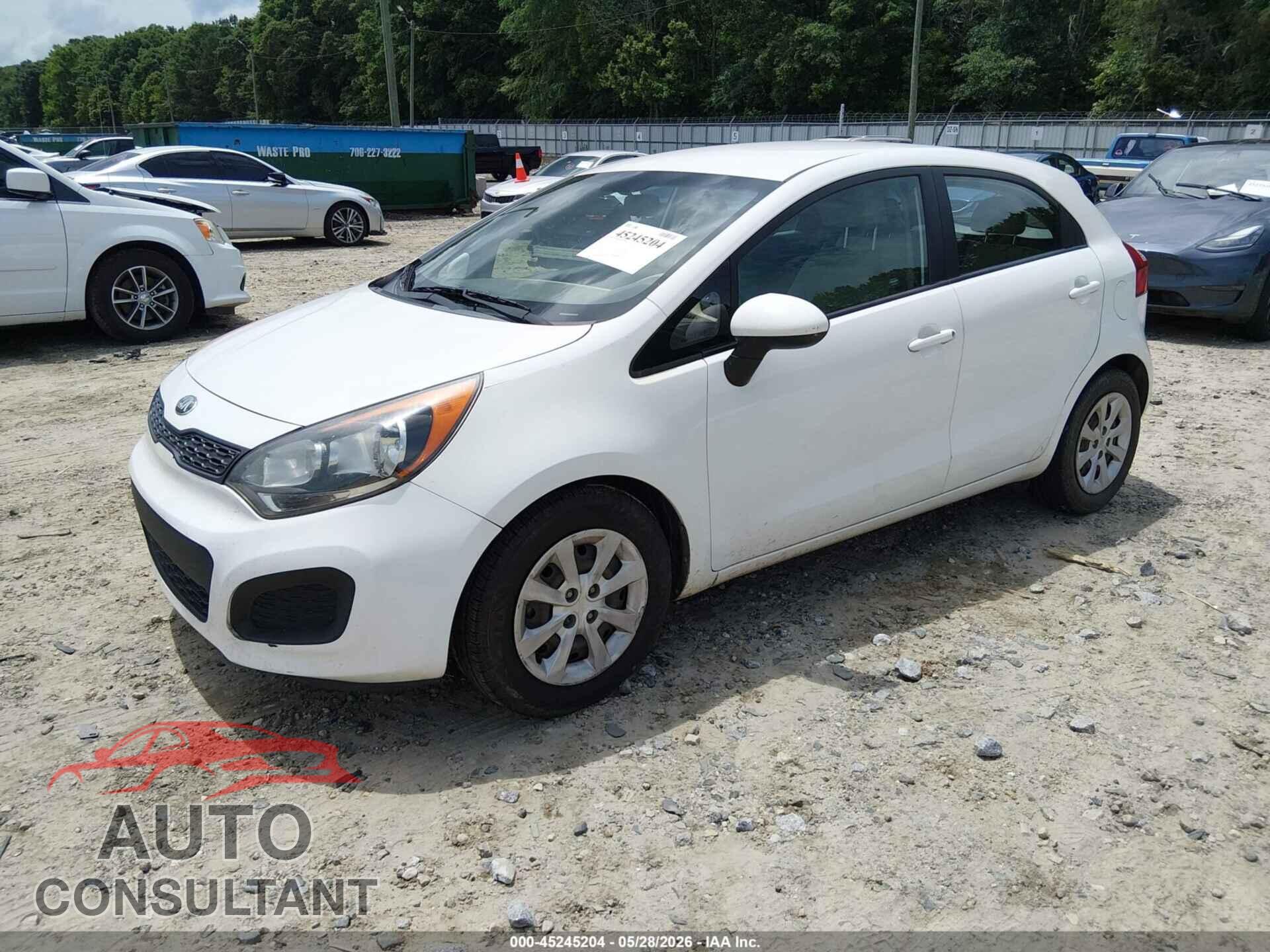 KIA RIO 2013 - KNADM5A32D6152258