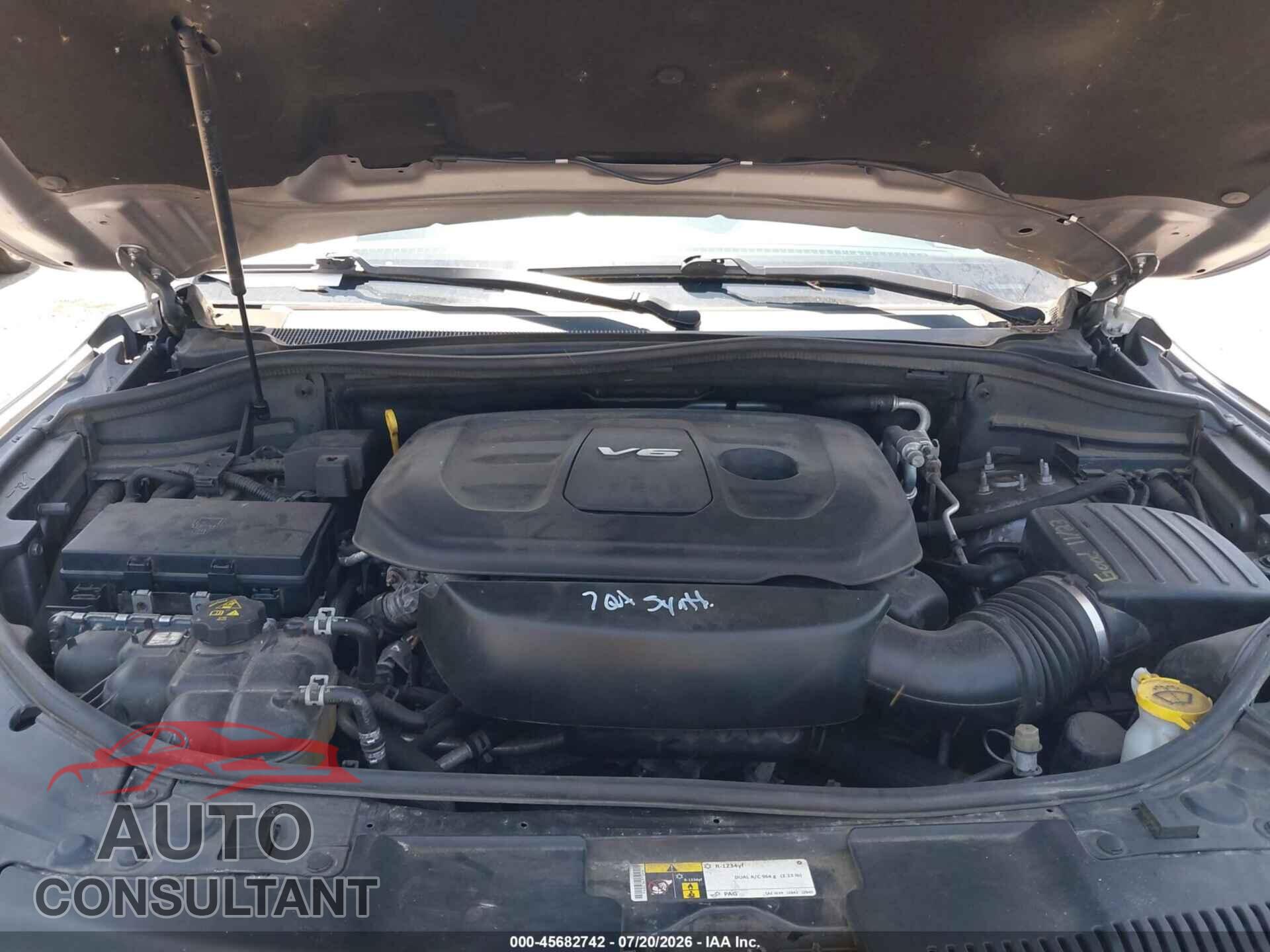 DODGE DURANGO 2017 - 1C4RDJAG6HC606457