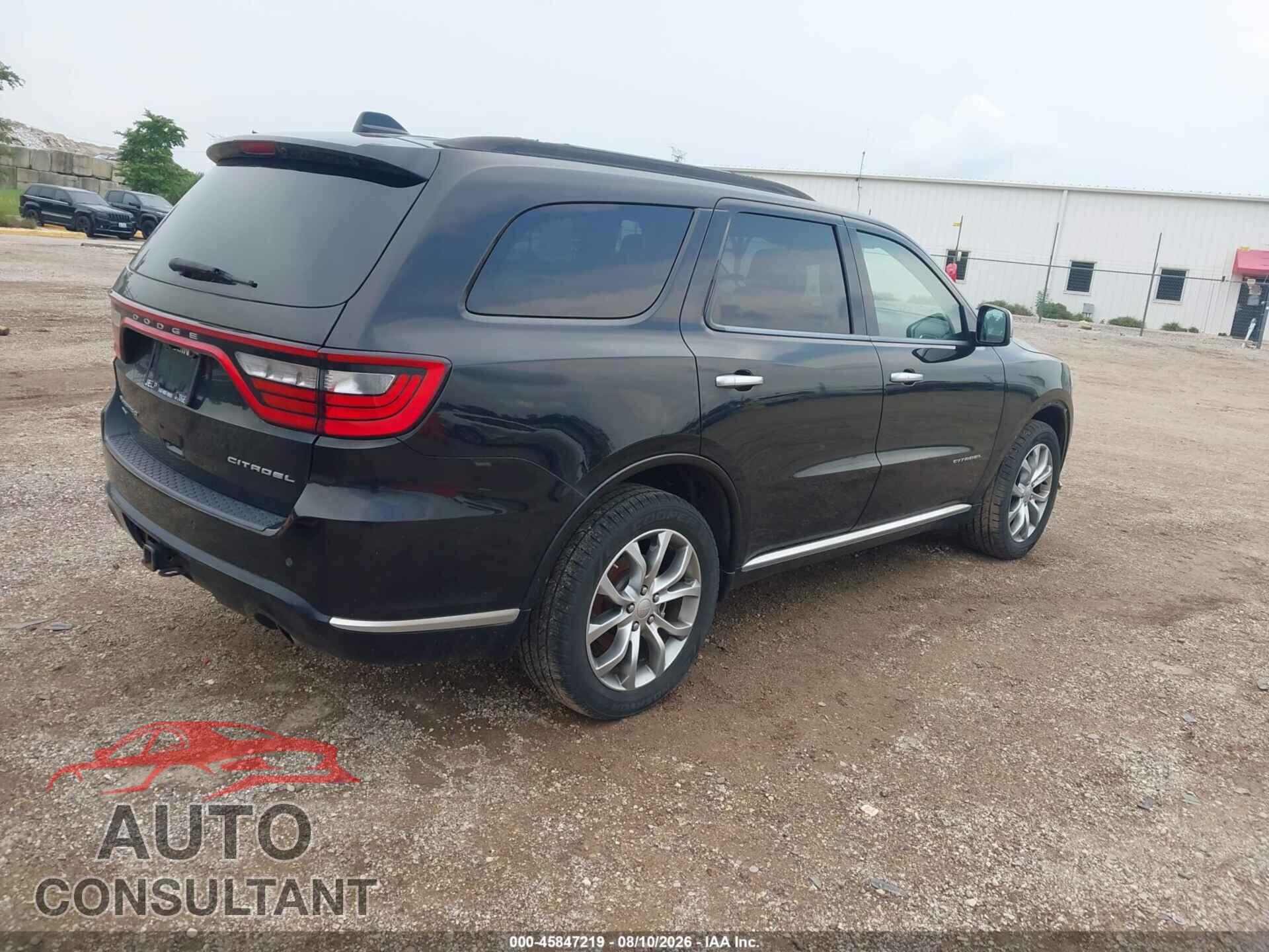 DODGE DURANGO 2017 - 1C4SDJET9HC643933