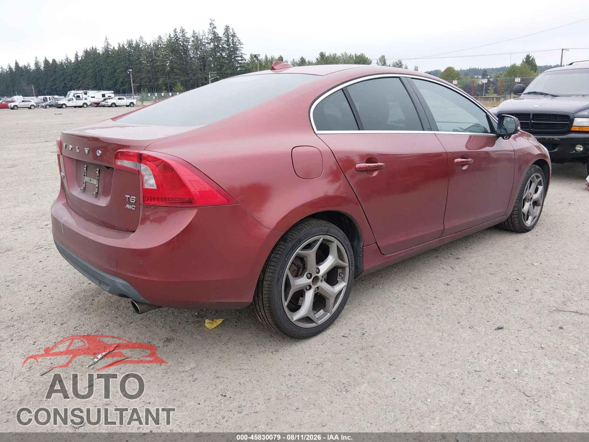 VOLVO S60 2011 - YV1902FH7B2000921