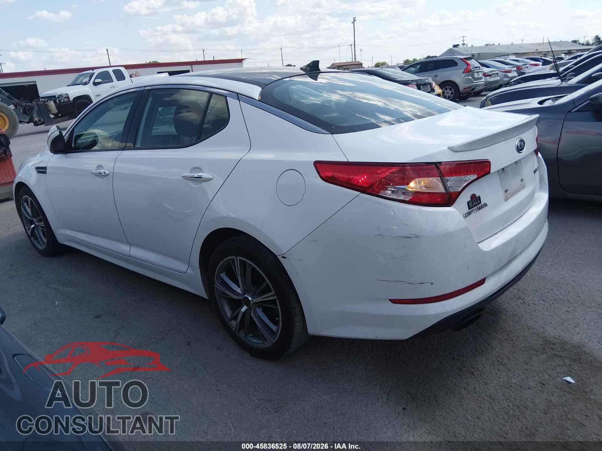KIA OPTIMA 2012 - 5XXGR4A68CG013600