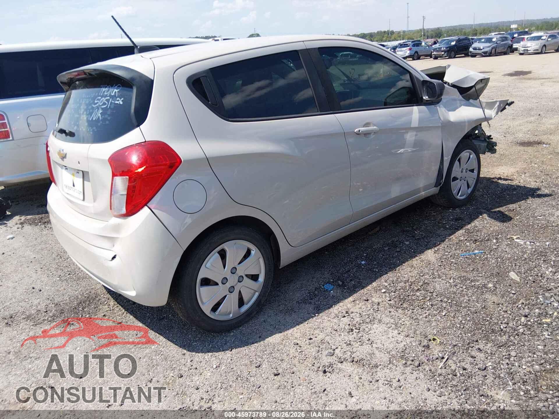 CHEVROLET SPARK 2017 - KL8CB6SA4HC816941