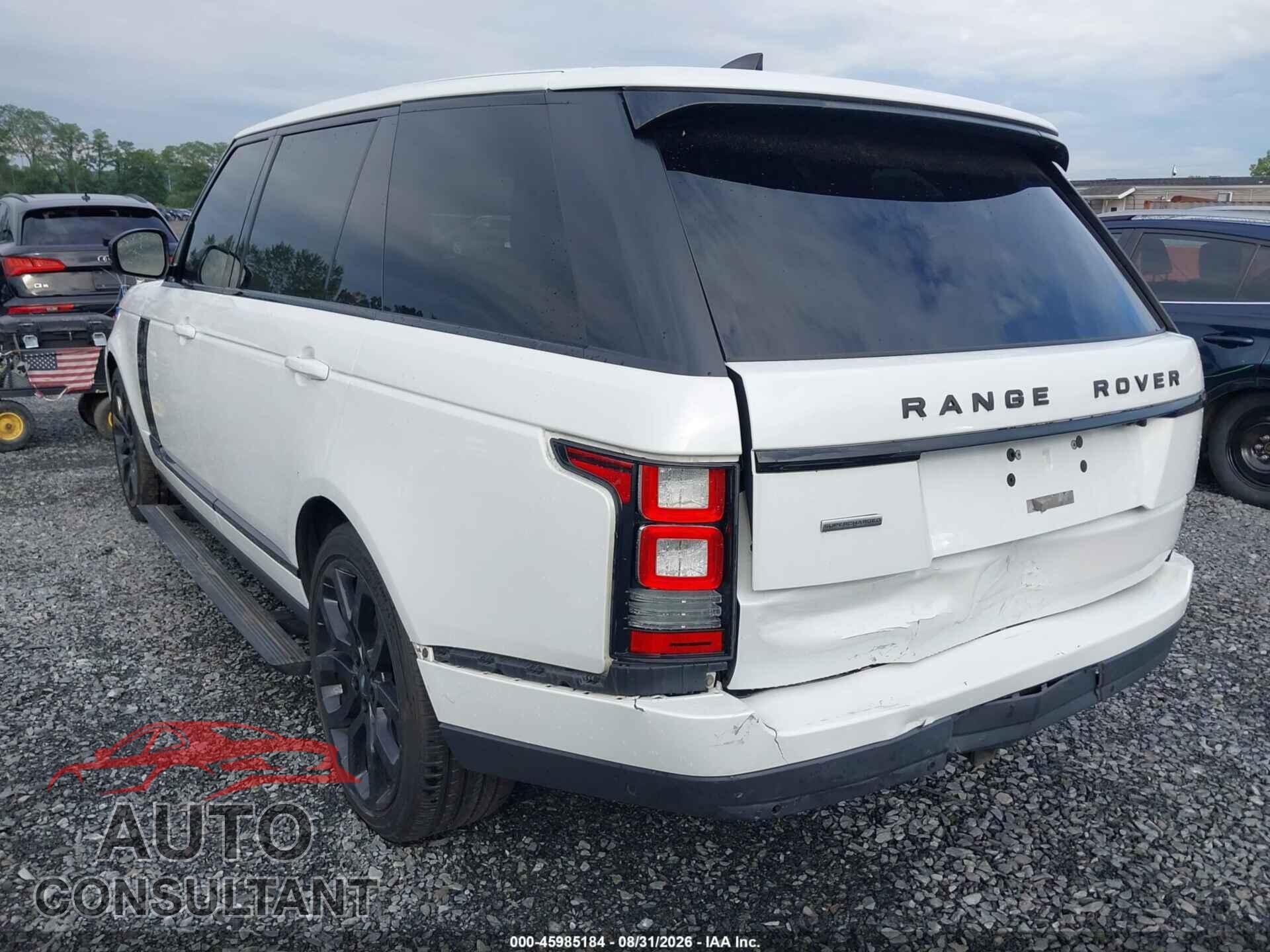 LAND ROVER RANGE ROVER 2017 - SALGS5FE5HA348268