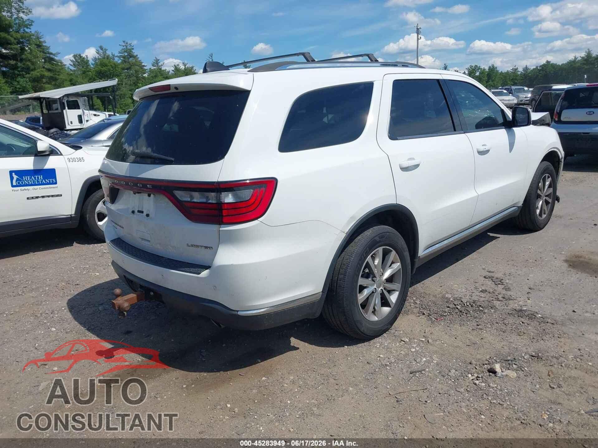 DODGE DURANGO 2014 - 1C4RDJDG6EC592888