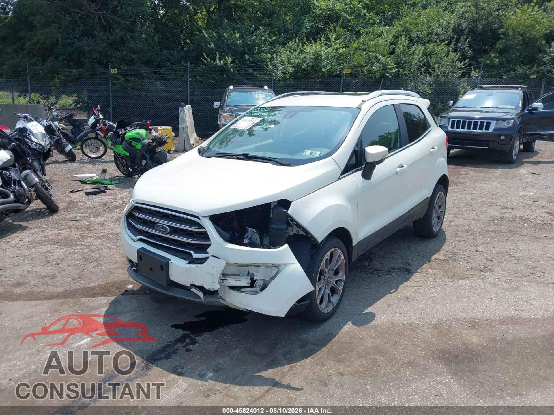 FORD ECOSPORT 2019 - MAJ6S3KL3KC285152