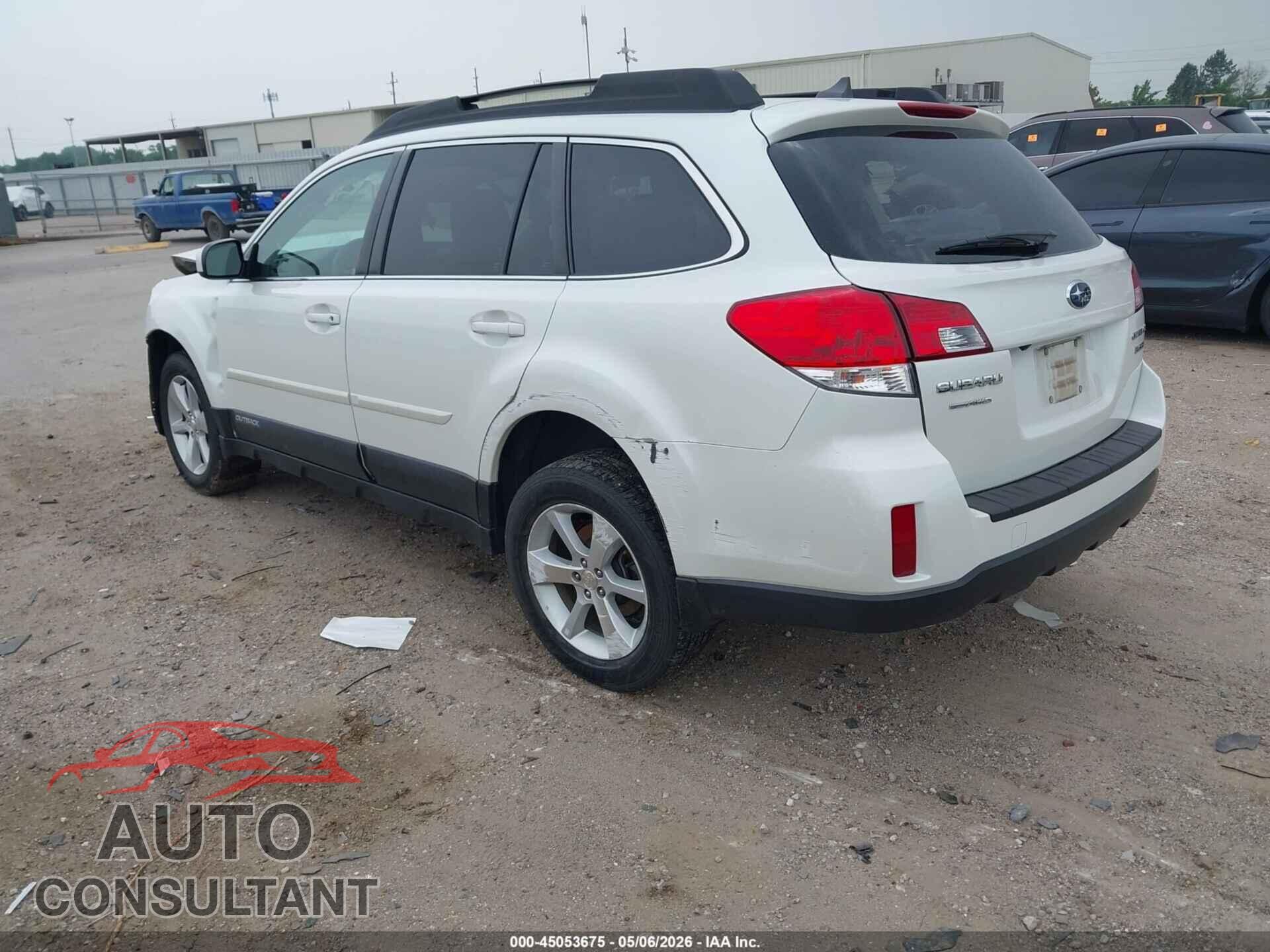 SUBARU OUTBACK 2014 - 4S4BRDMCXE2200577
