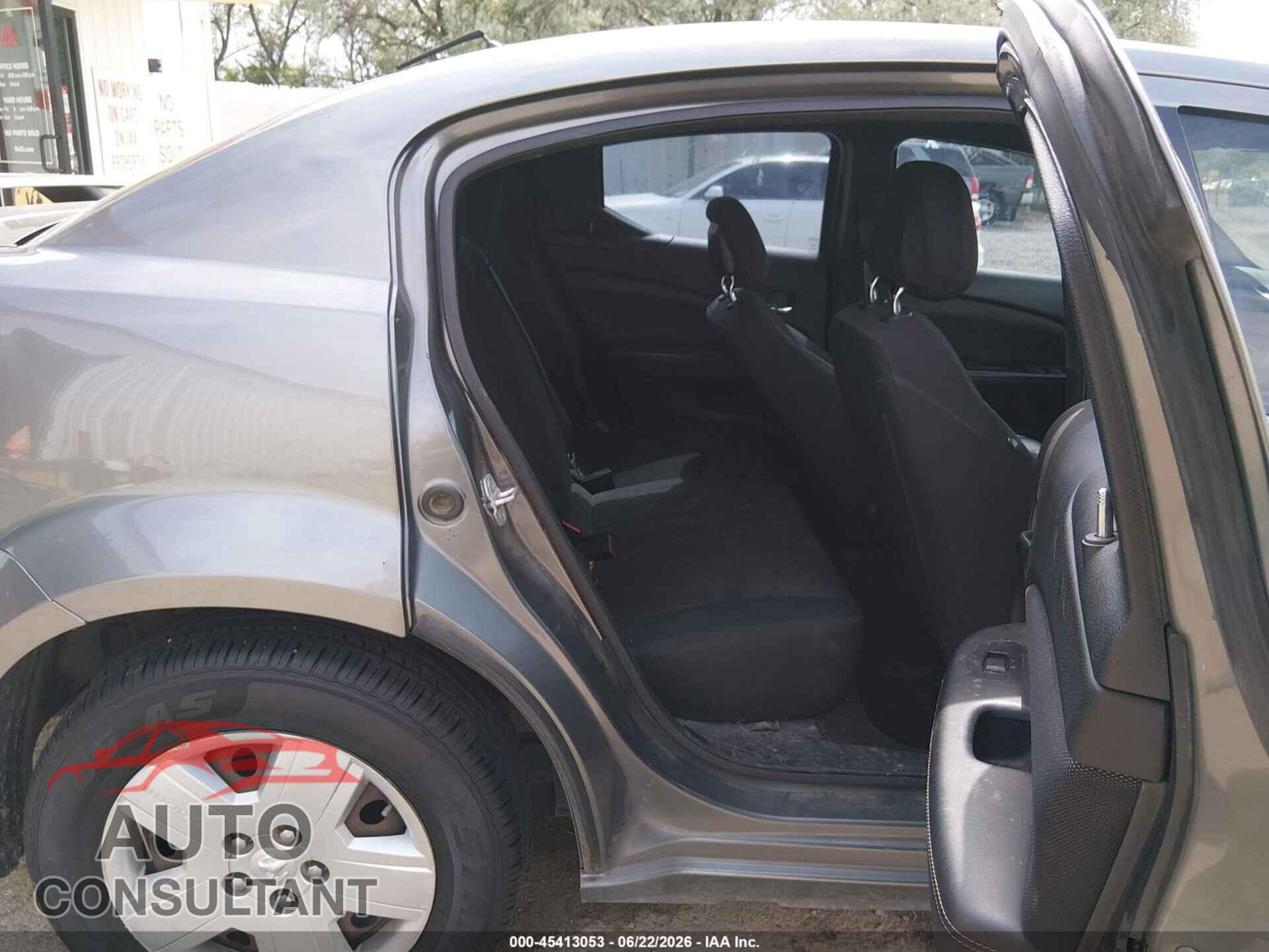DODGE AVENGER 2013 - 1C3CDZAG0DN575830