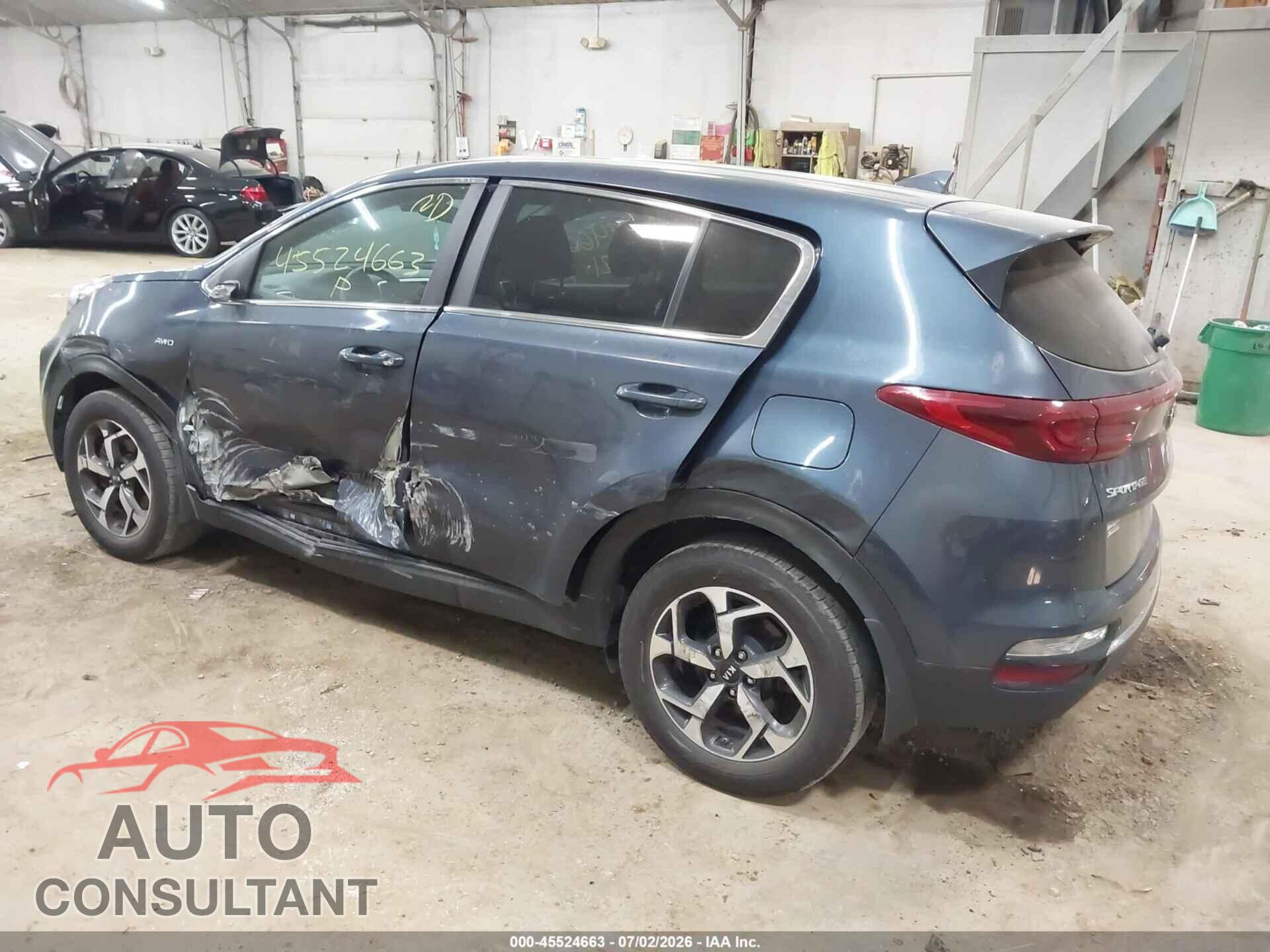 KIA SPORTAGE 2021 - KNDPMCAC3M7937726