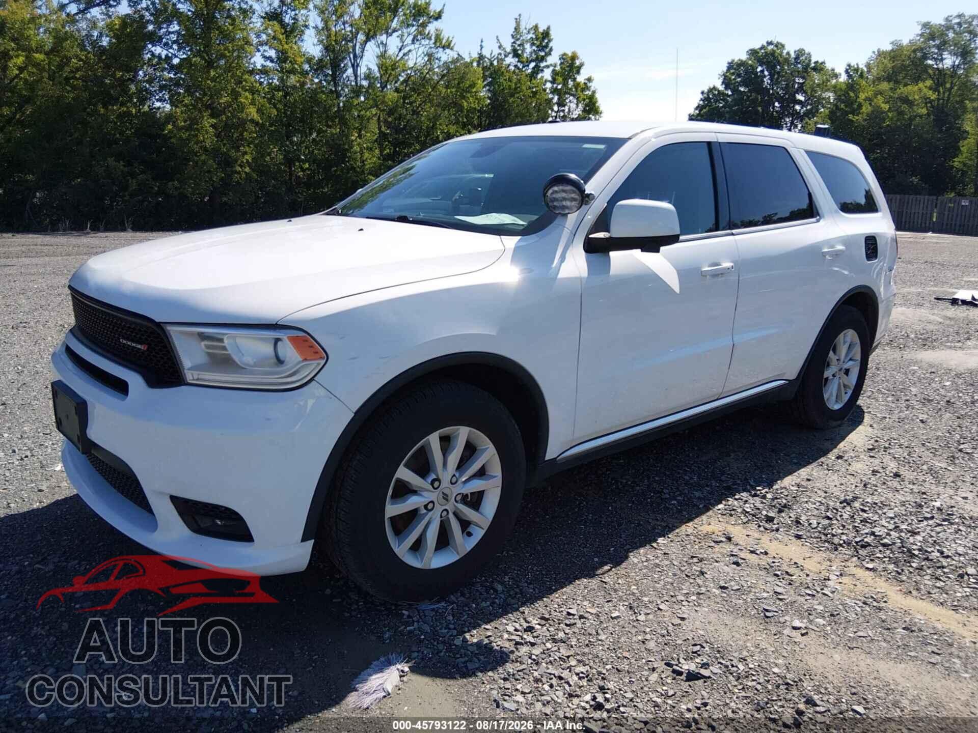 DODGE DURANGO 2020 - 1C4RDJFG3LC431666