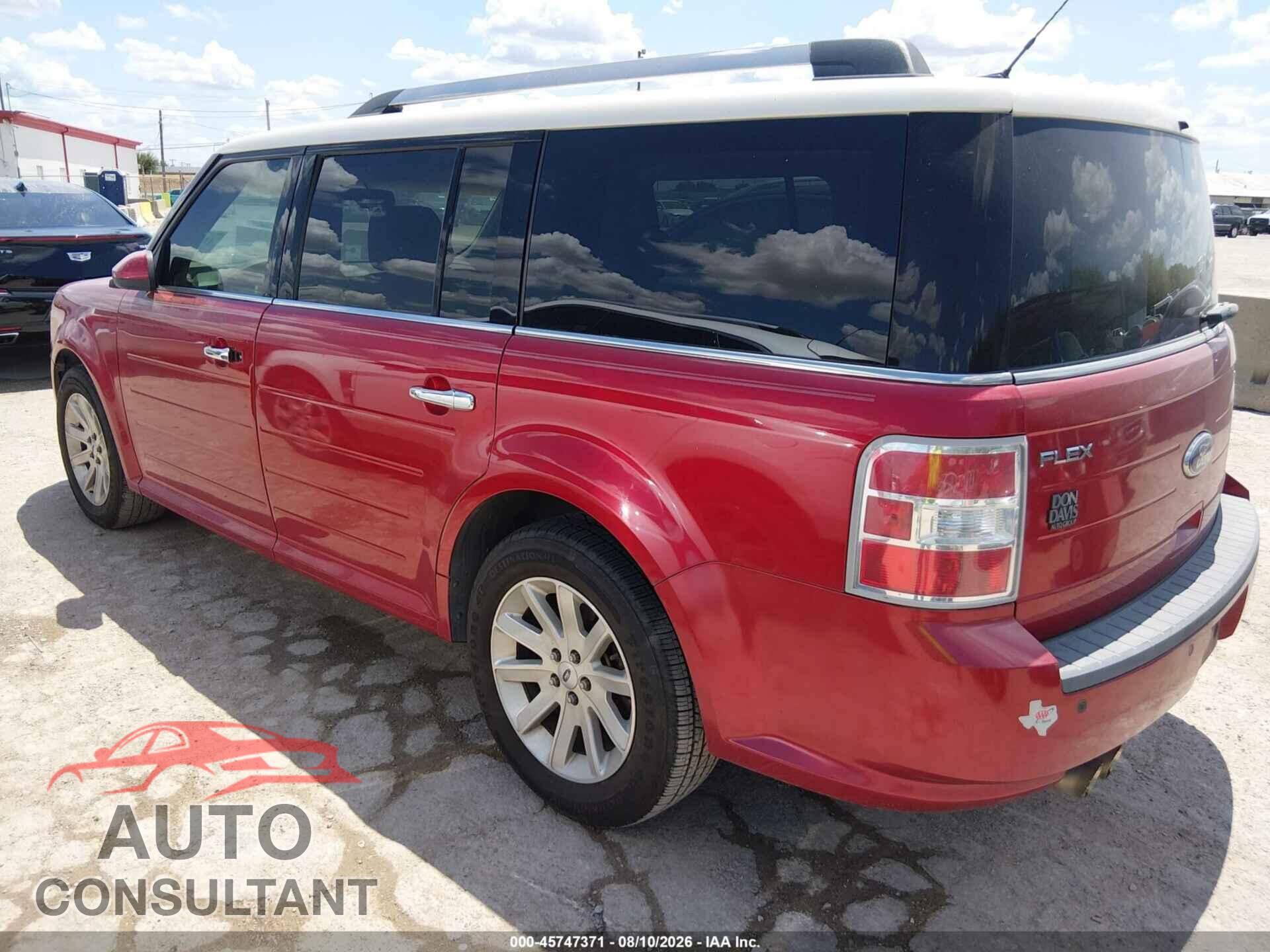 FORD FLEX 2011 - 2FMGK5CC3BBD15352