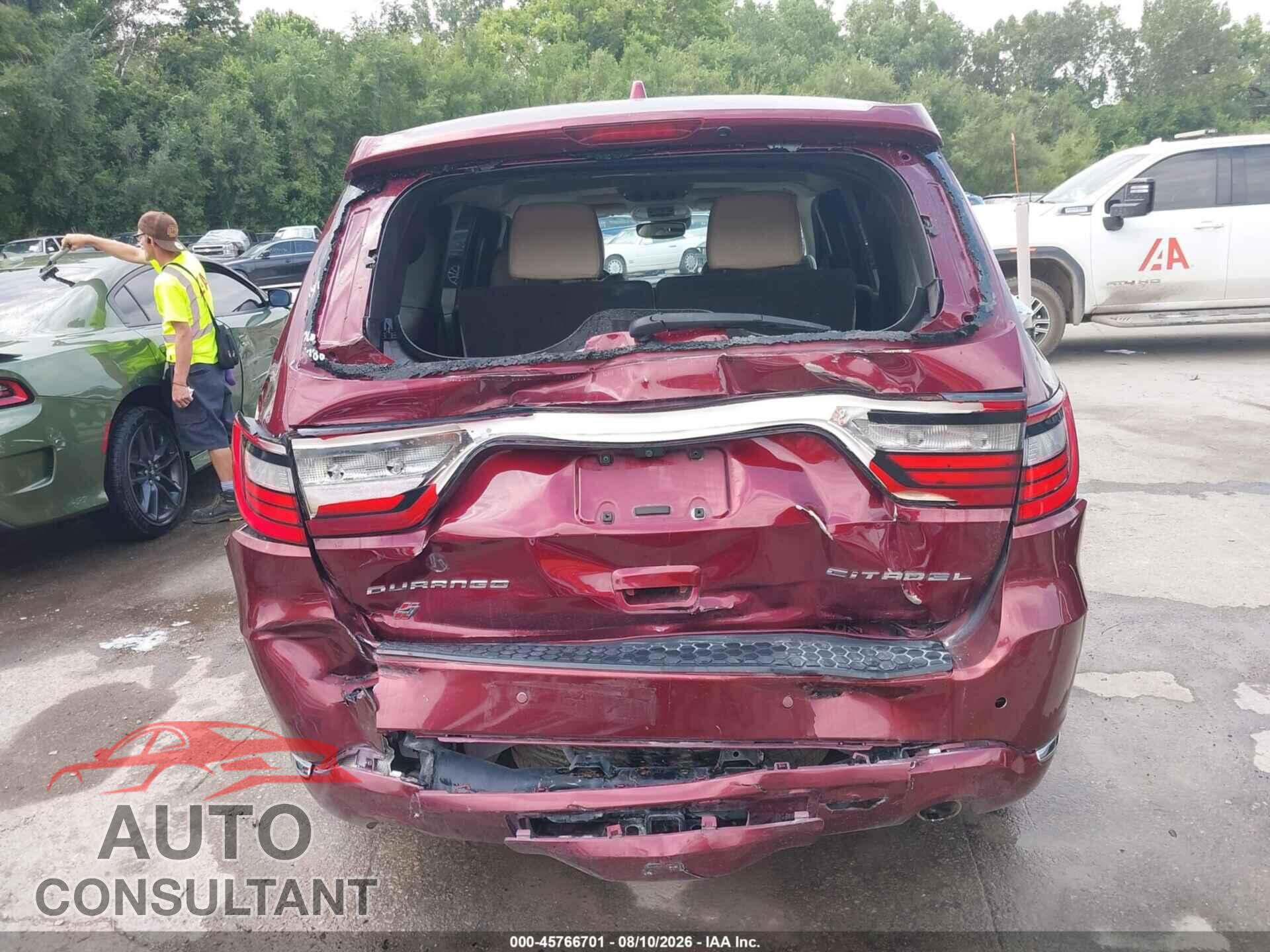 DODGE DURANGO 2018 - 1C4RDJEG1JC201784