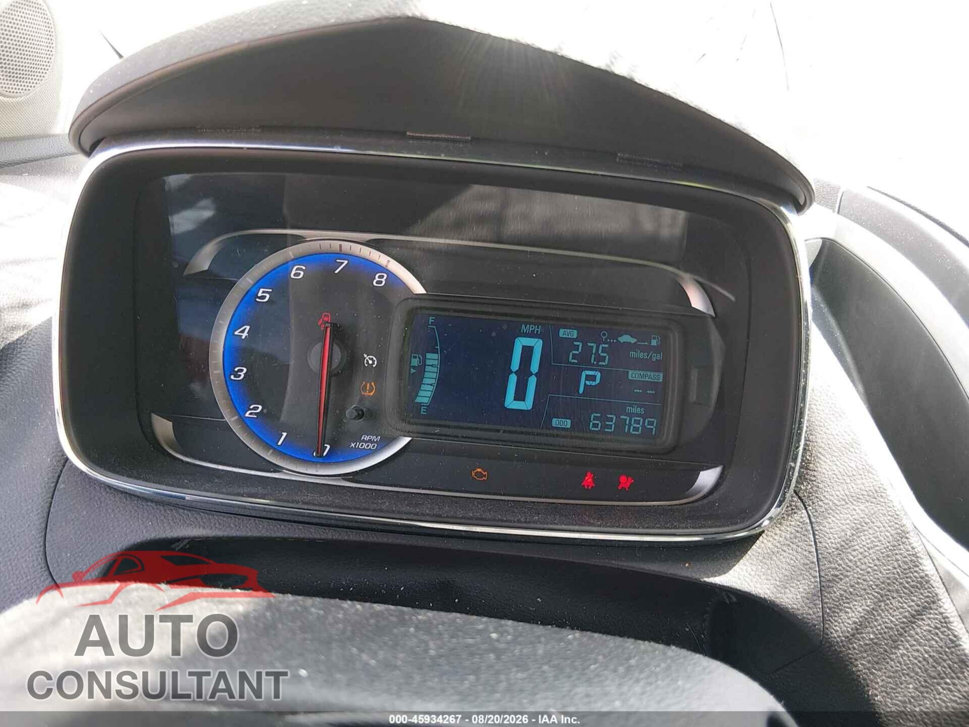 CHEVROLET TRAX 2016 - 3GNCJLSB5GL159384