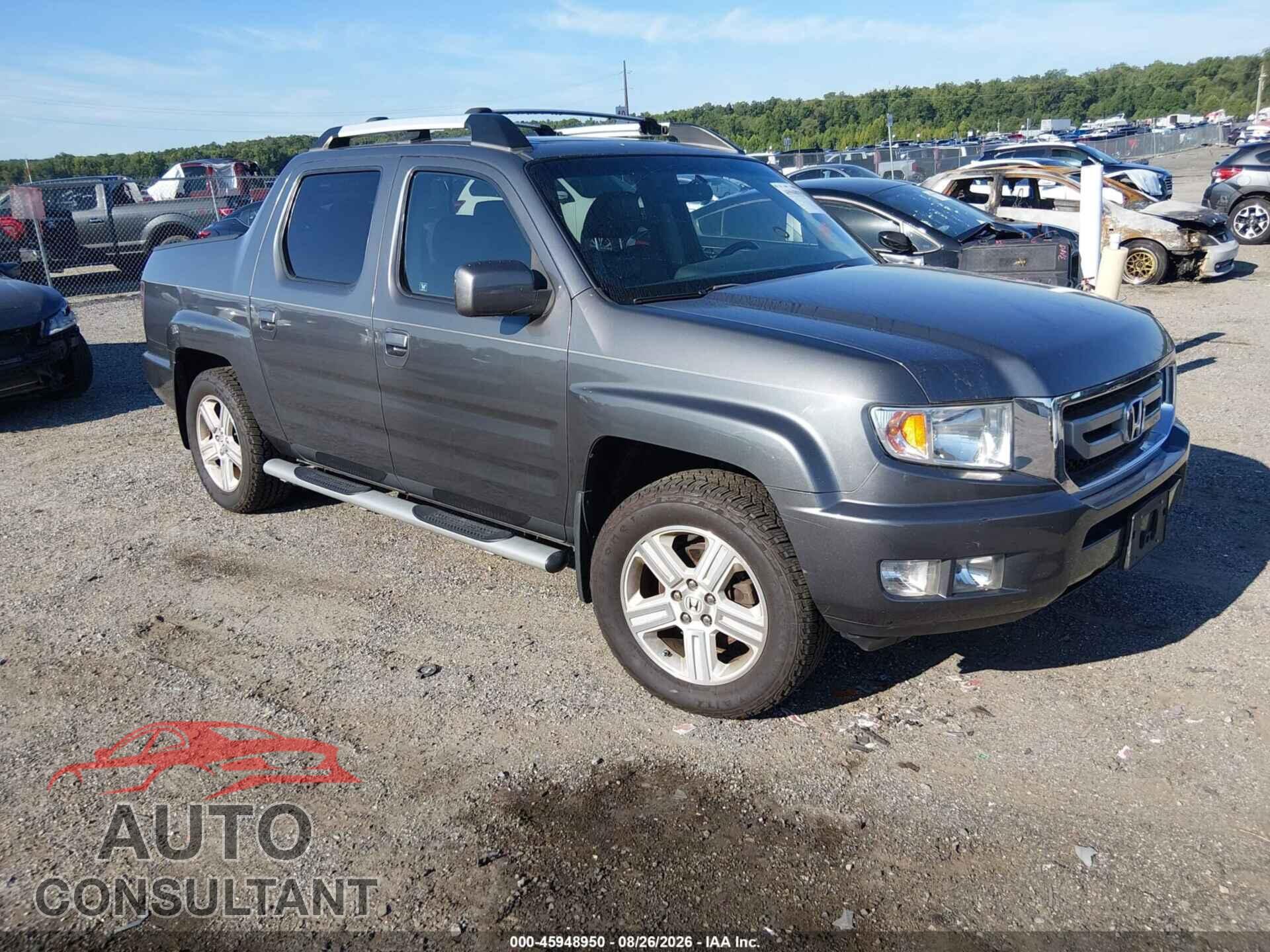 HONDA RIDGELINE 2011 - 5FPYK1F55BB455217